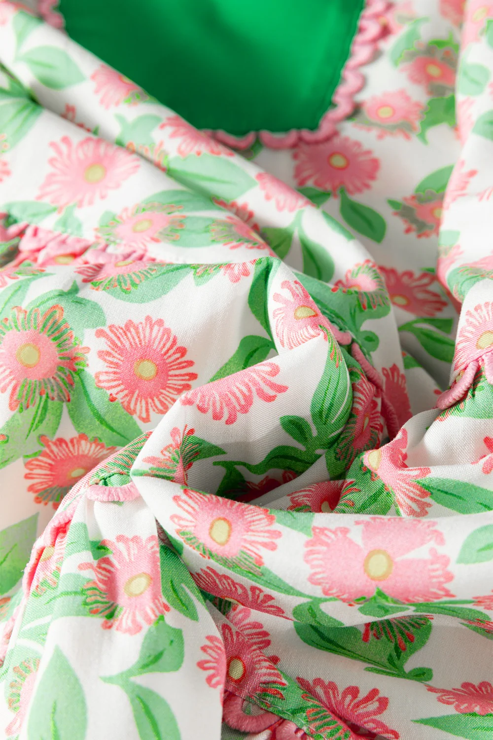 Floral Print Tiered Mini Dress - Image 11