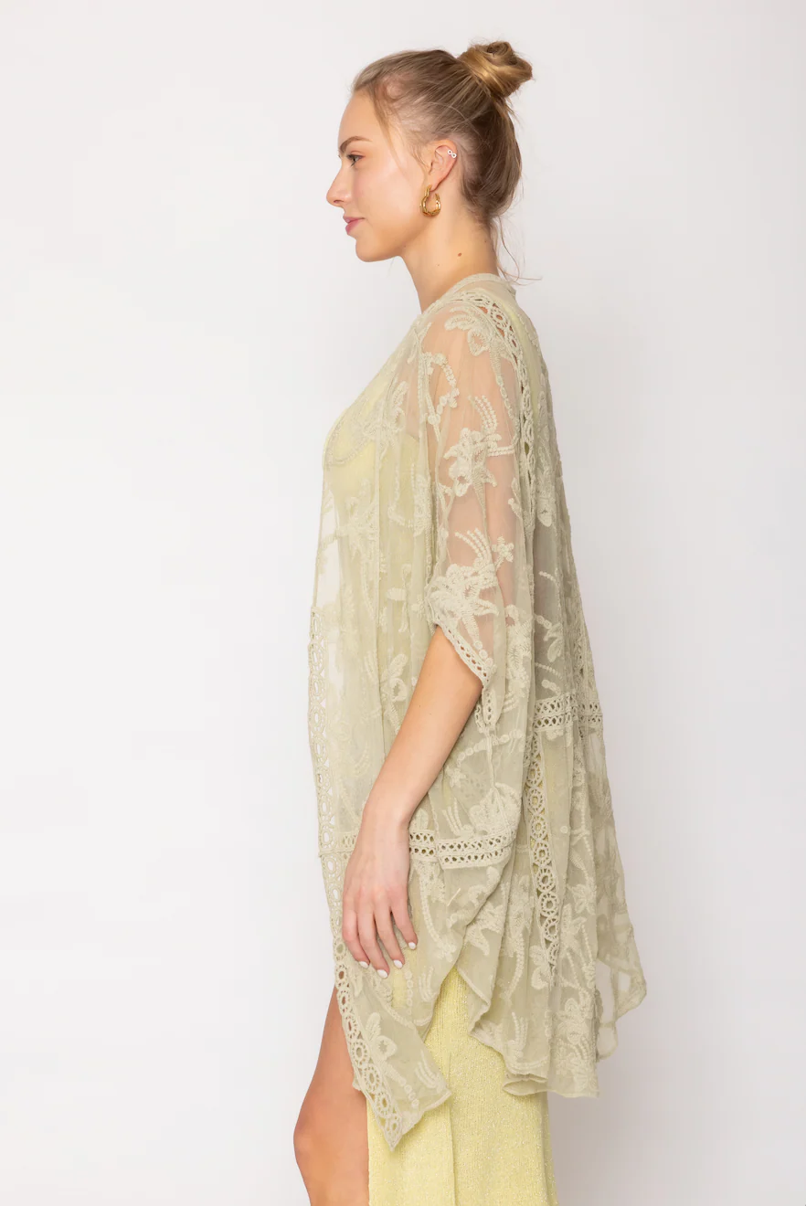 Flower Lace Cardigan - Image 5