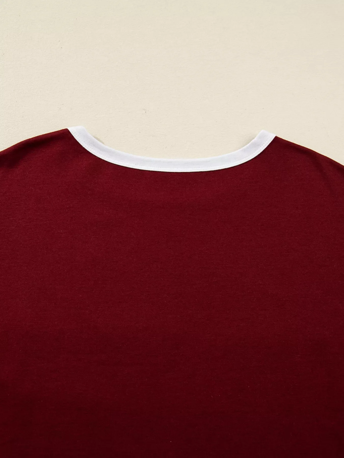Flower Patched Round Neck Long Sleeve Top - Image 7