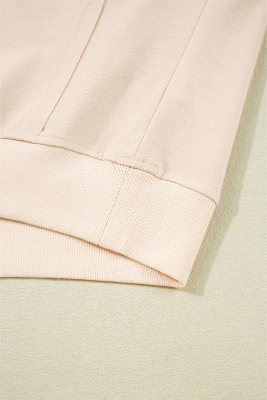 Flower Patchwork Raw Edge Drop Shoulder Top - Image 29