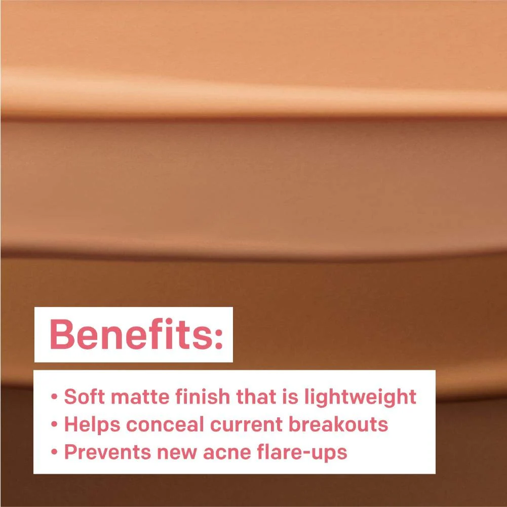 Foundation by Almay, Acne Face Makeup with Salicylic Acid, Face Makeup with Skincare Ingredients, Matte Finish, Hypoallergenic, Cruelty Free, Dermatologist Tested Foundation - Image 50