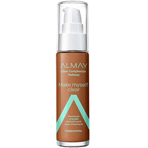 Foundation by Almay, Acne Face Makeup with Salicylic Acid, Face Makeup with Skincare Ingredients, Matte Finish, Hypoallergenic, Cruelty Free, Dermatologist Tested Foundation - Image 53