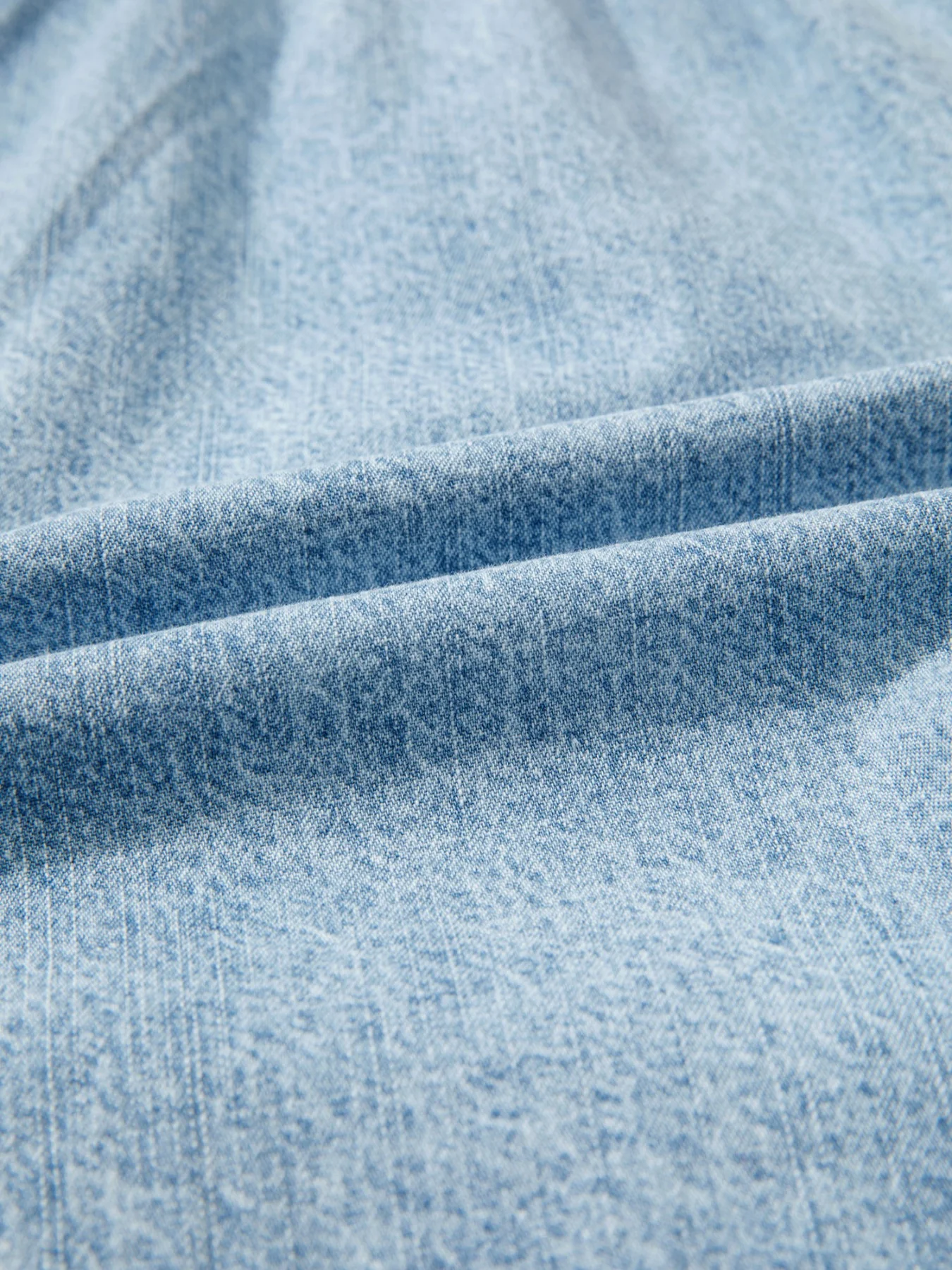 Frayed Edge Casual Denim Shorts - Image 6