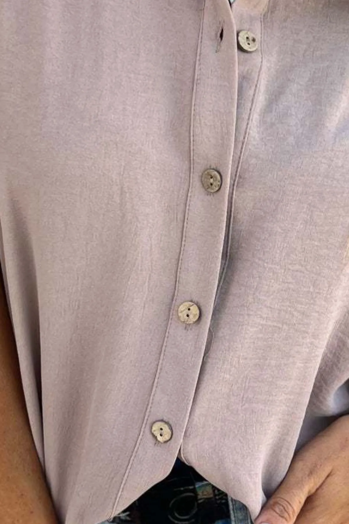 Full Size Casual Button Down Short Sleeve Loose Shirt Plus Size - Image 20