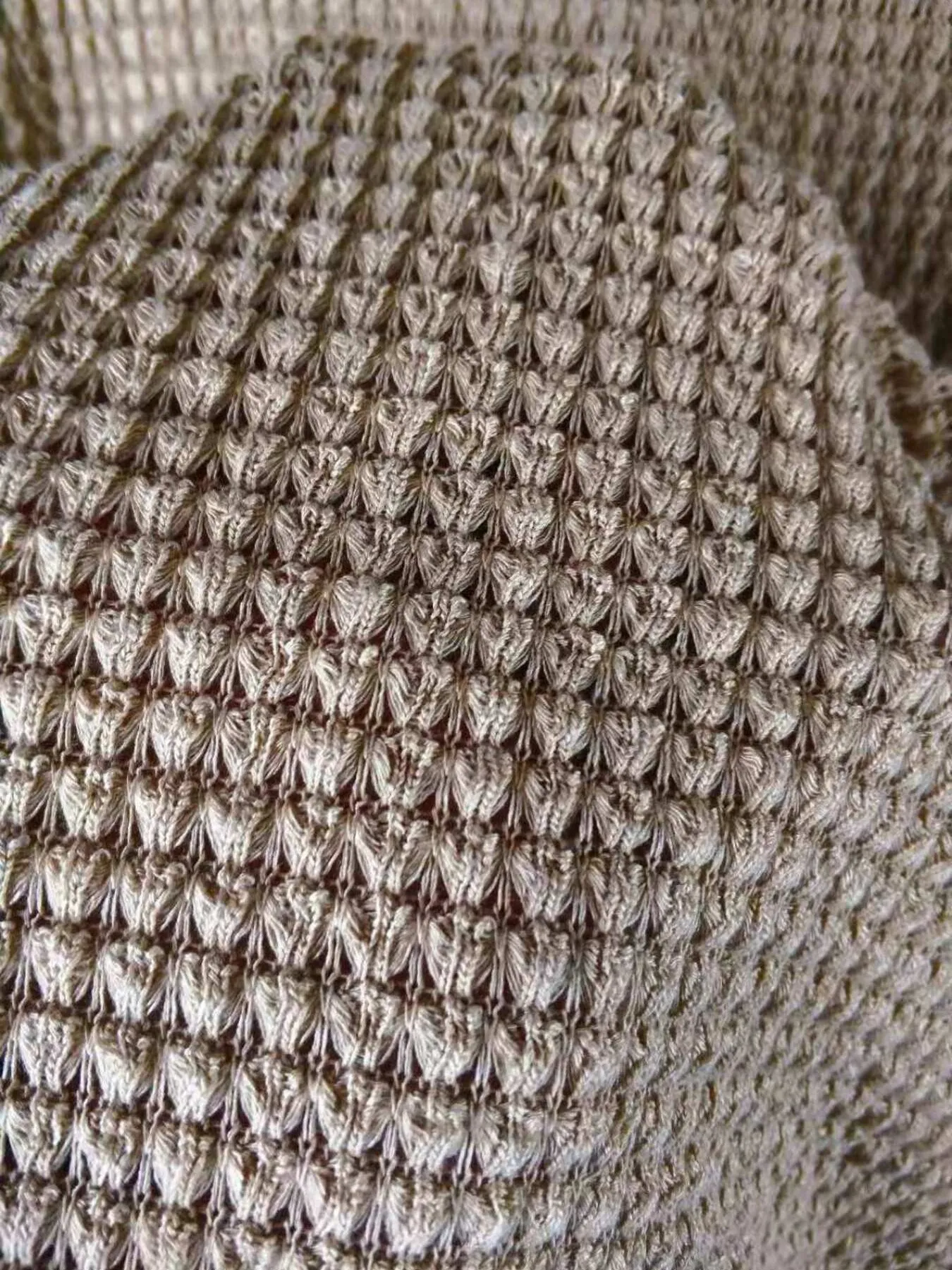 Full Size Open Front Waffle Knit Cardigan Plus Size - Image 16
