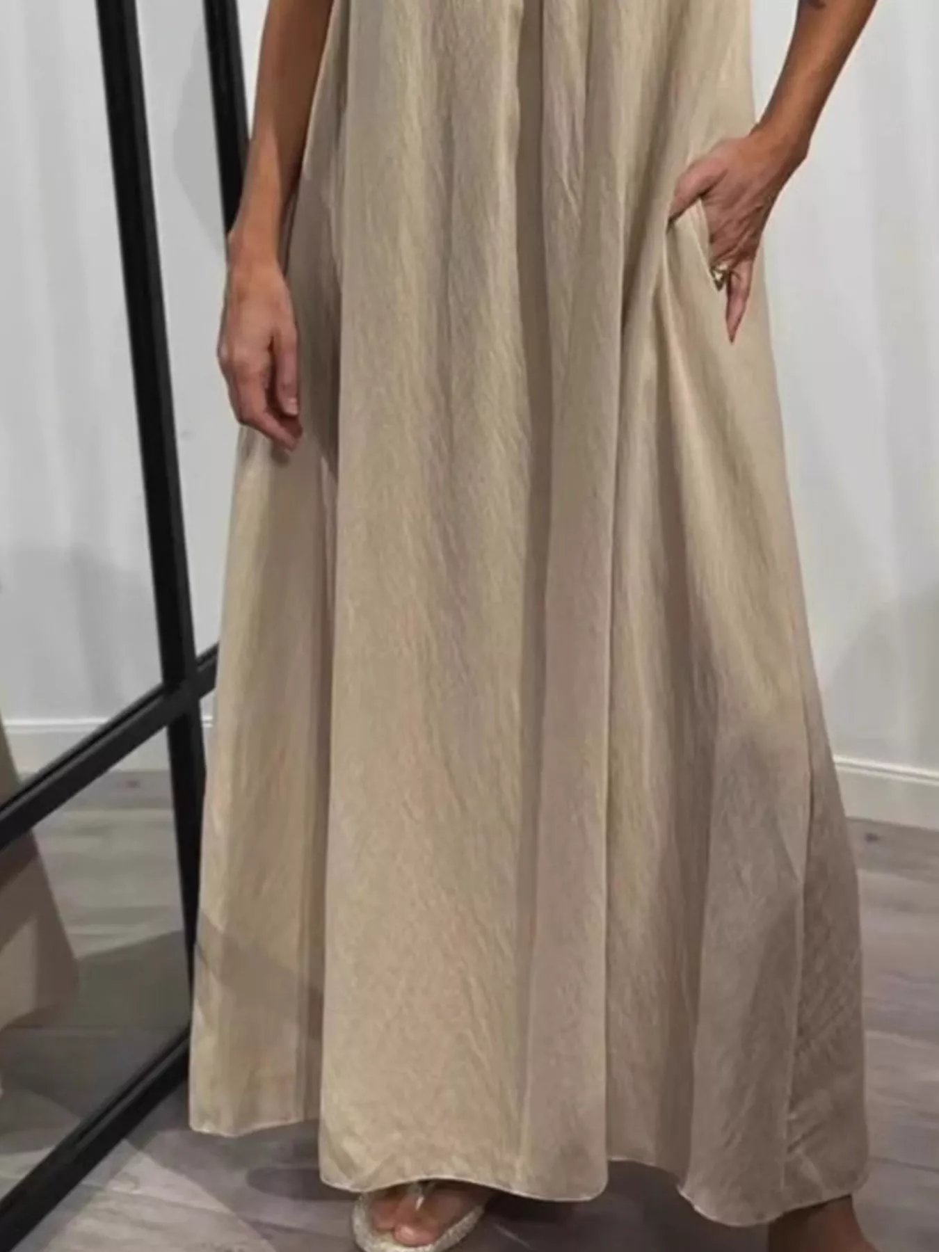 Full Size Ruffled Strap Flowy Maxi Dress Plus Size - Image 21