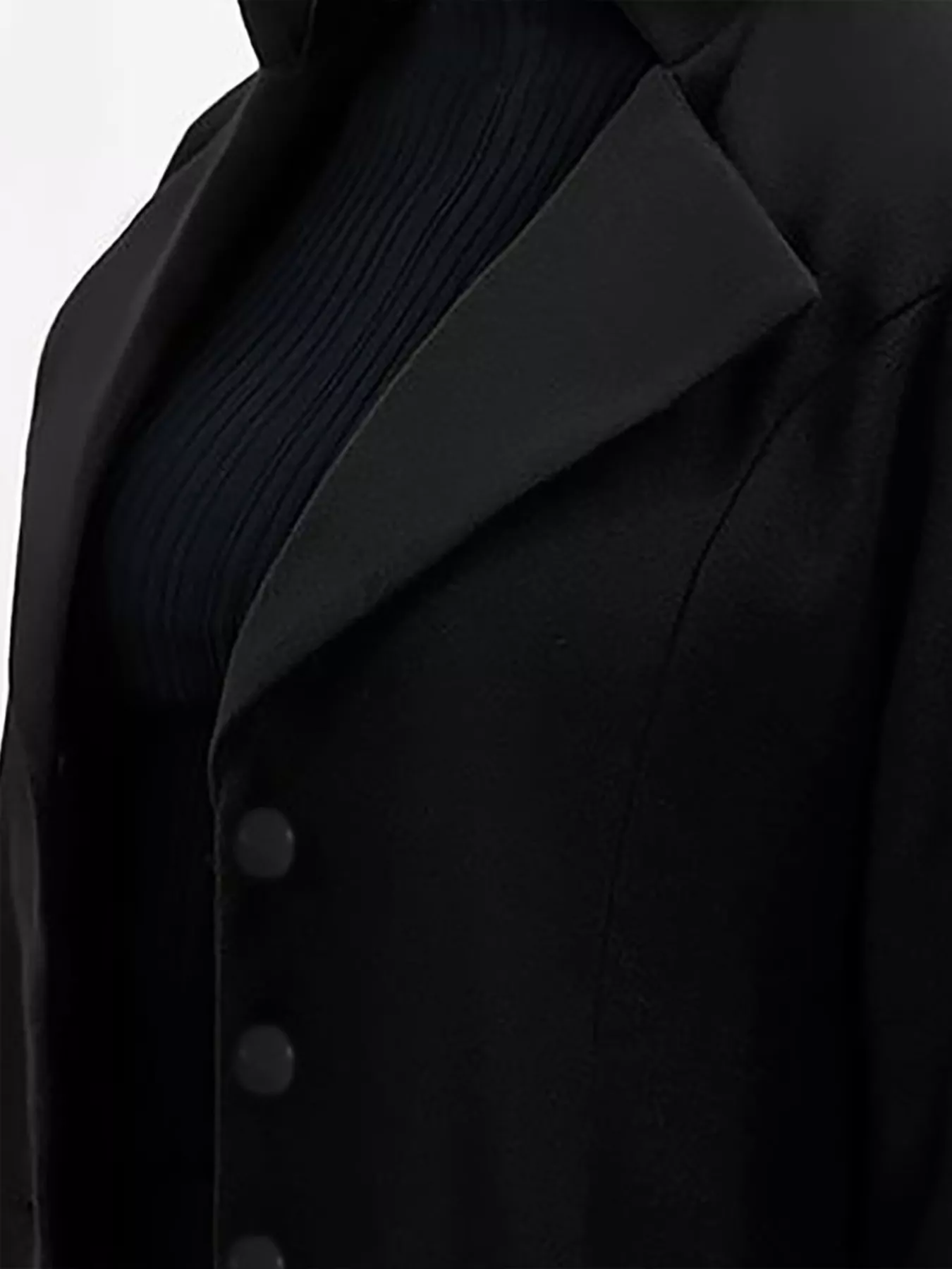 Full Size Single-Breasted Long Sleeve Overcoat Plus Size - Image 21