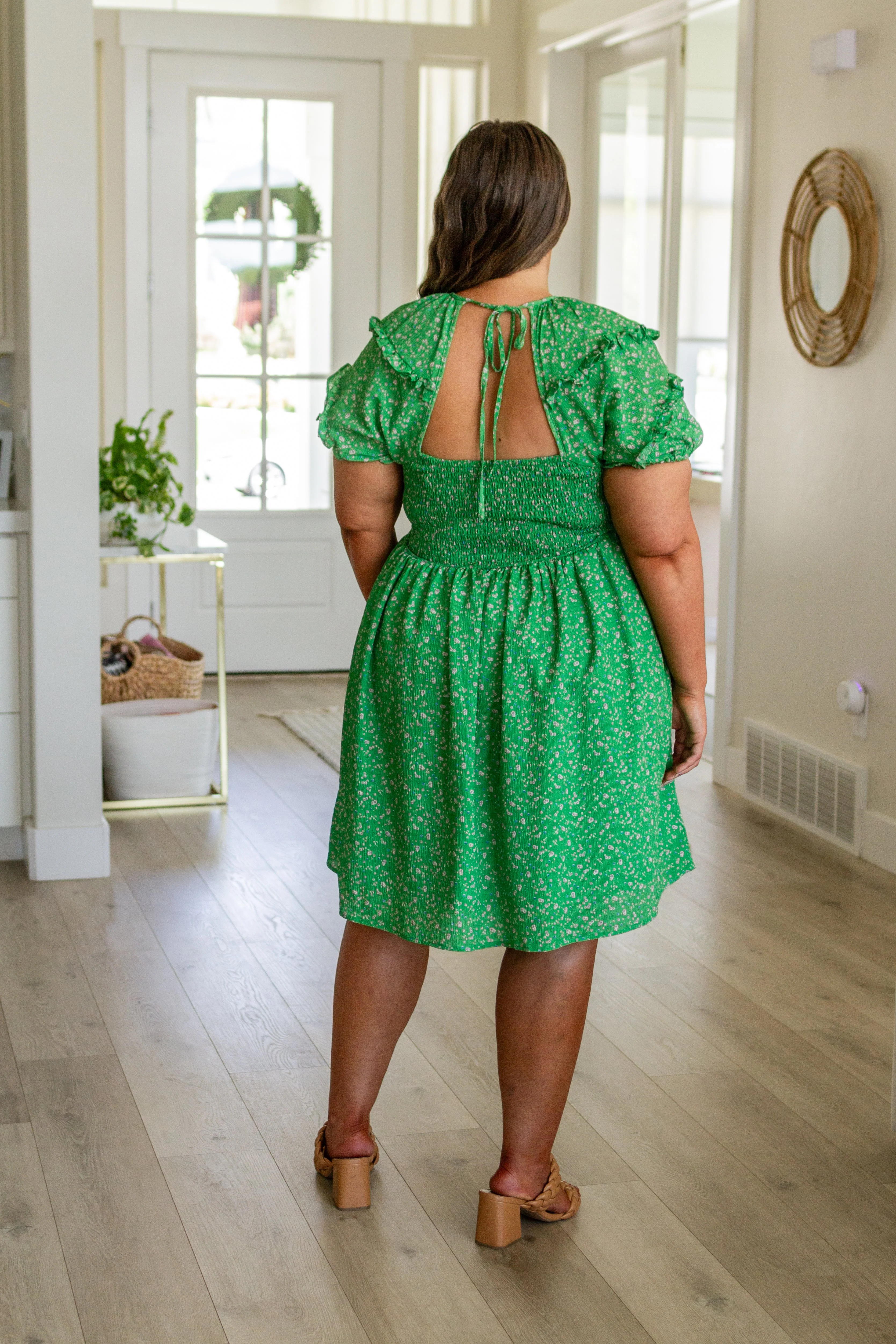 Garden Goddess V-Neck Dress - Image 7