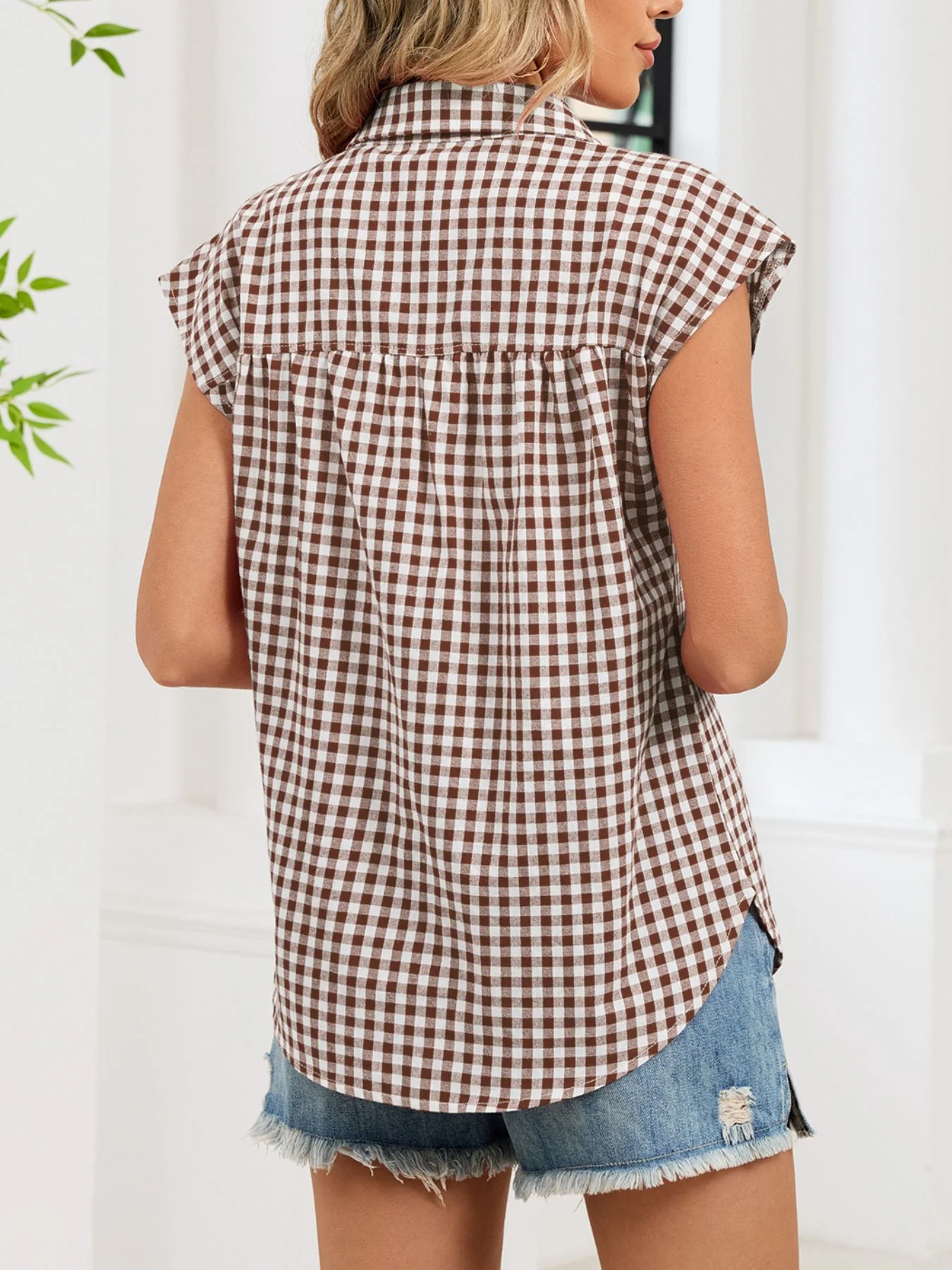 Gingham Button-Down Shirt - Image 19