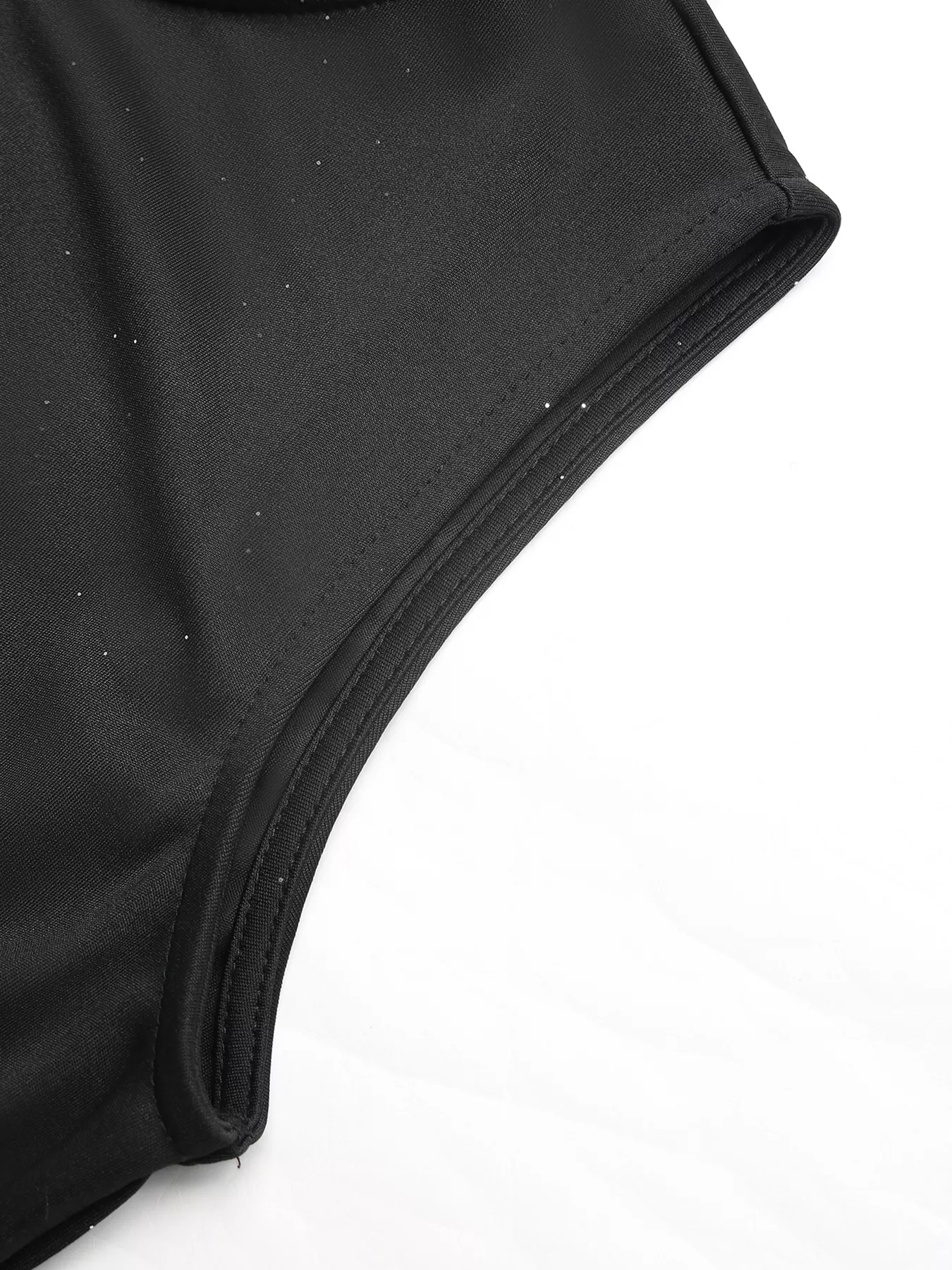 Glitter Sleeveless Tulle Midi Dress - Image 7