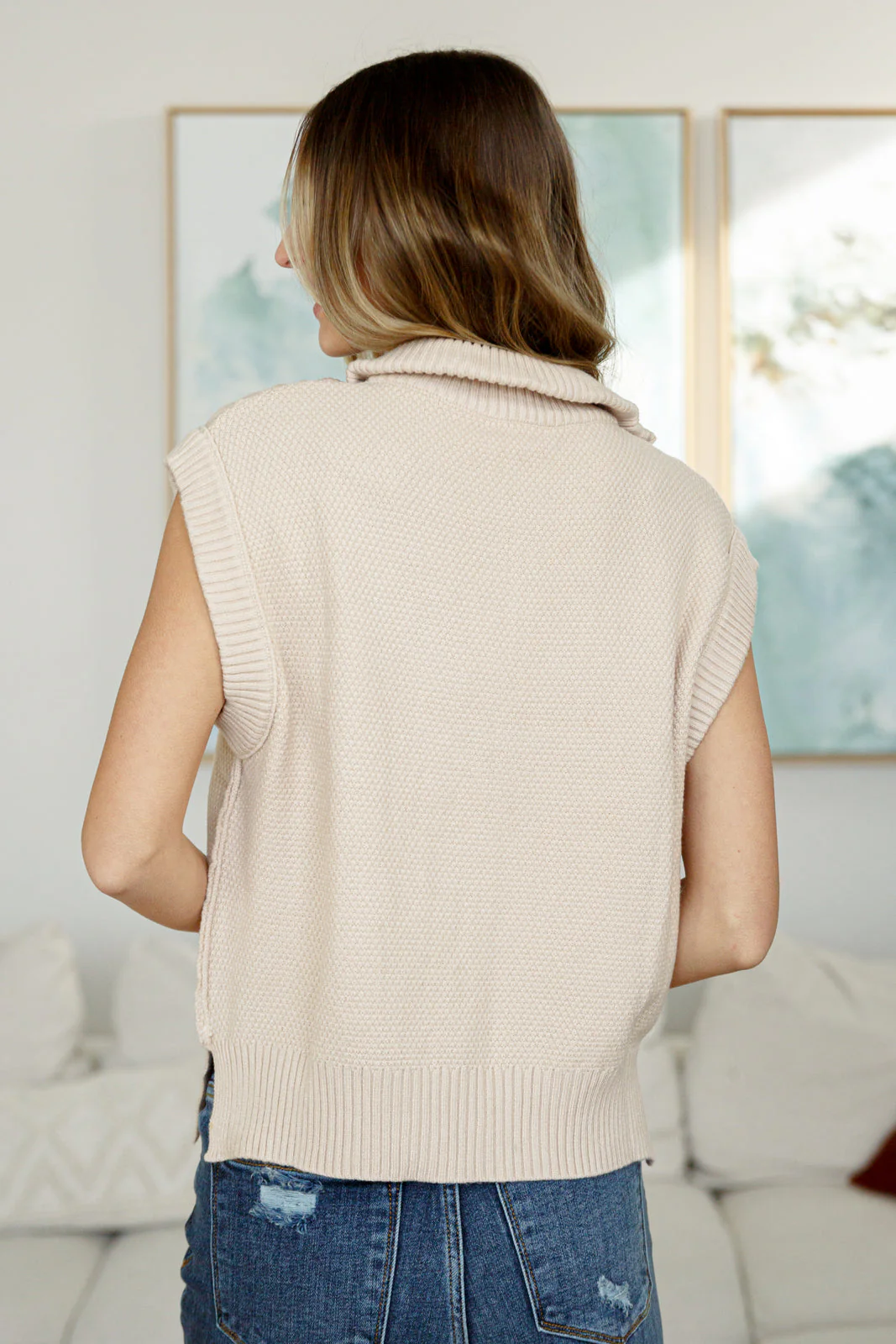 Golf At Four Cable Knit Vest - Image 11