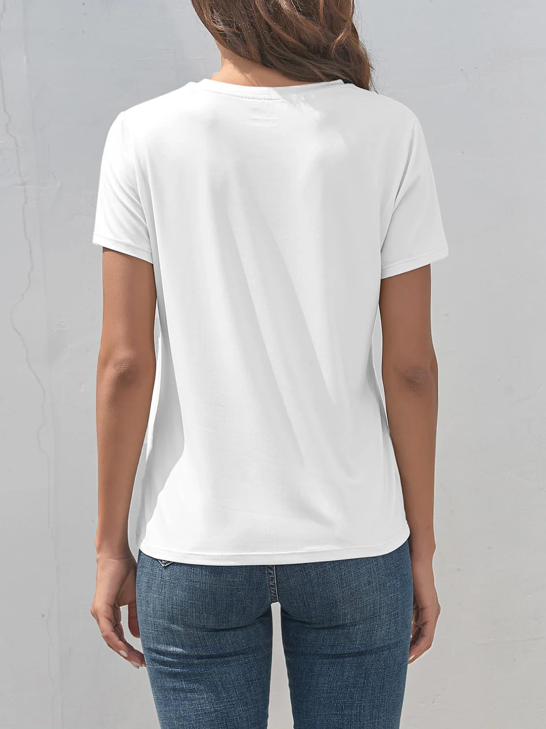Graphic Round Neck Short Sleeve T-Shirt - Image 17