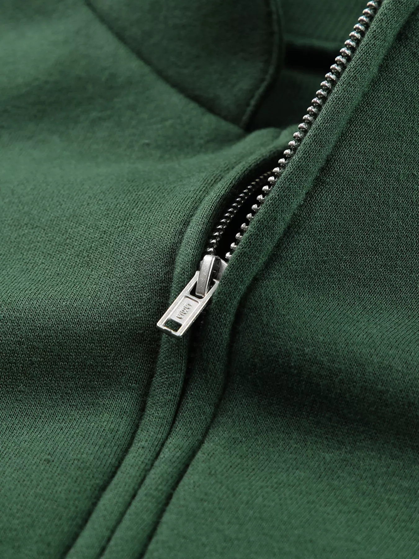 Half Zip Stand Collar Exposed Seam Solid Color Casual Sweatshirt - Image 10