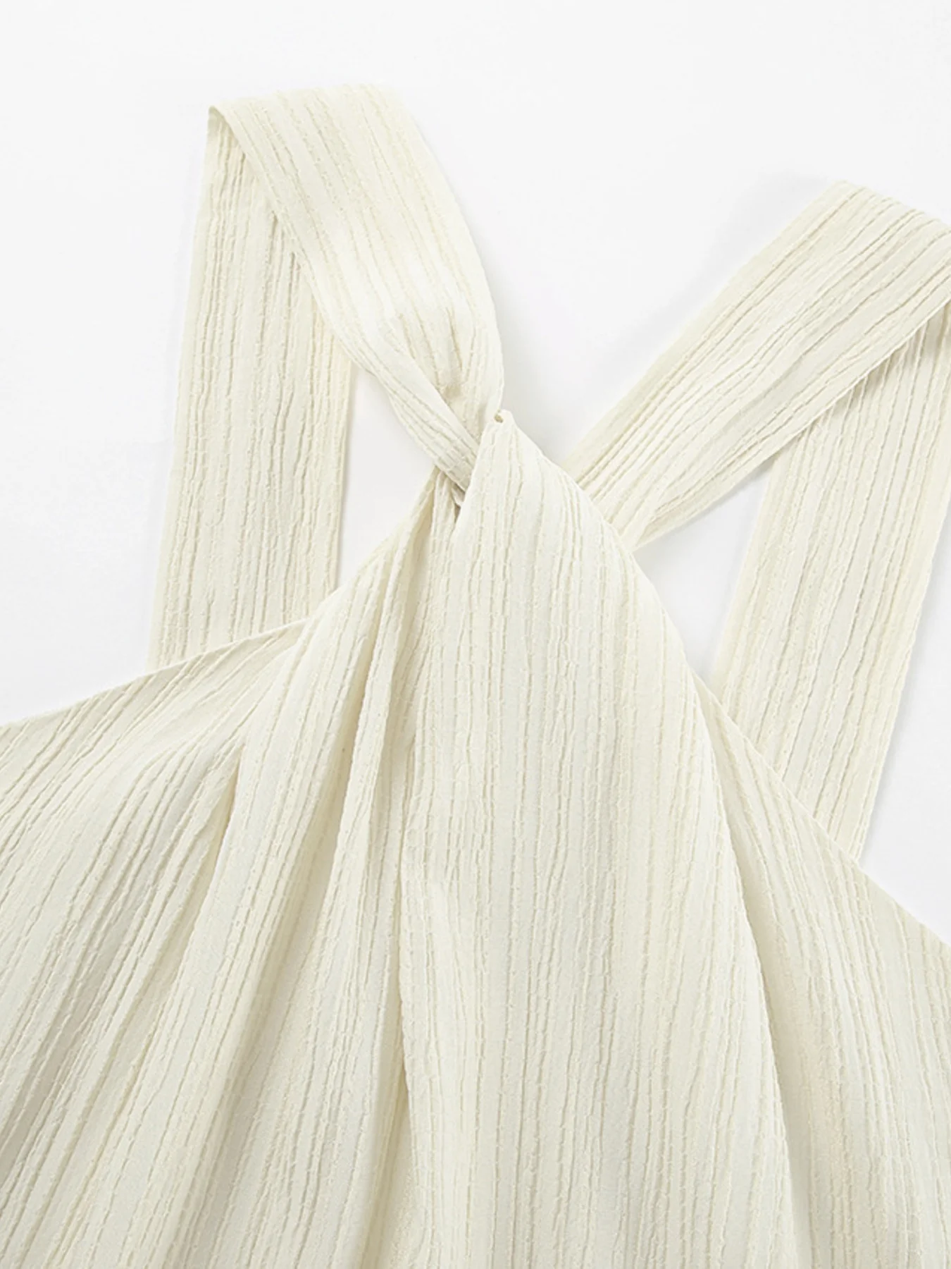 Halter Neck Flowy Maxi Dress - Image 6