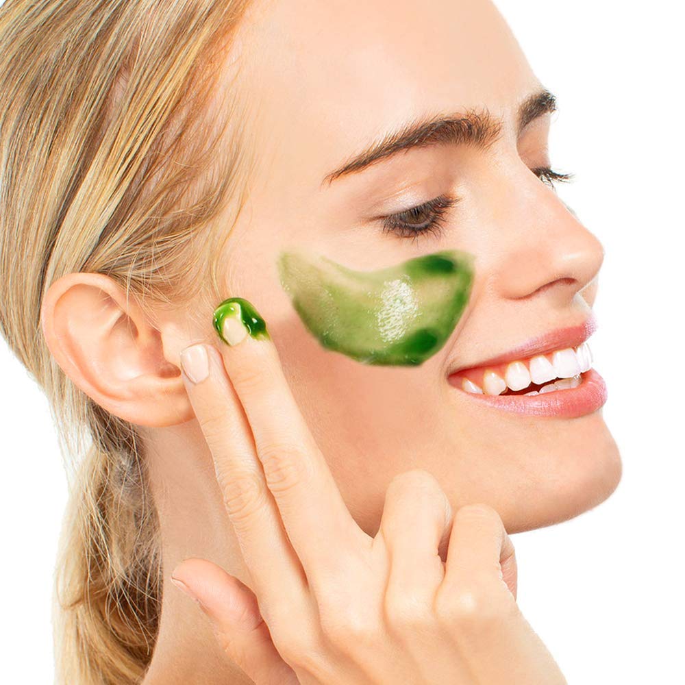 HEAR ME RAW The Brightener with CHLOROPHYLL+ | 10 Minute Plant-Based Rinse-Off Facial Mask for Firmer, Brighter, and Younger-looking Skin | Reduces Fine Lines and Wrinkles | - Image 5