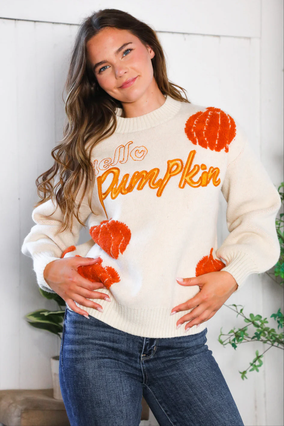 Hello Gourd-geous Pumkin Patch Pullover