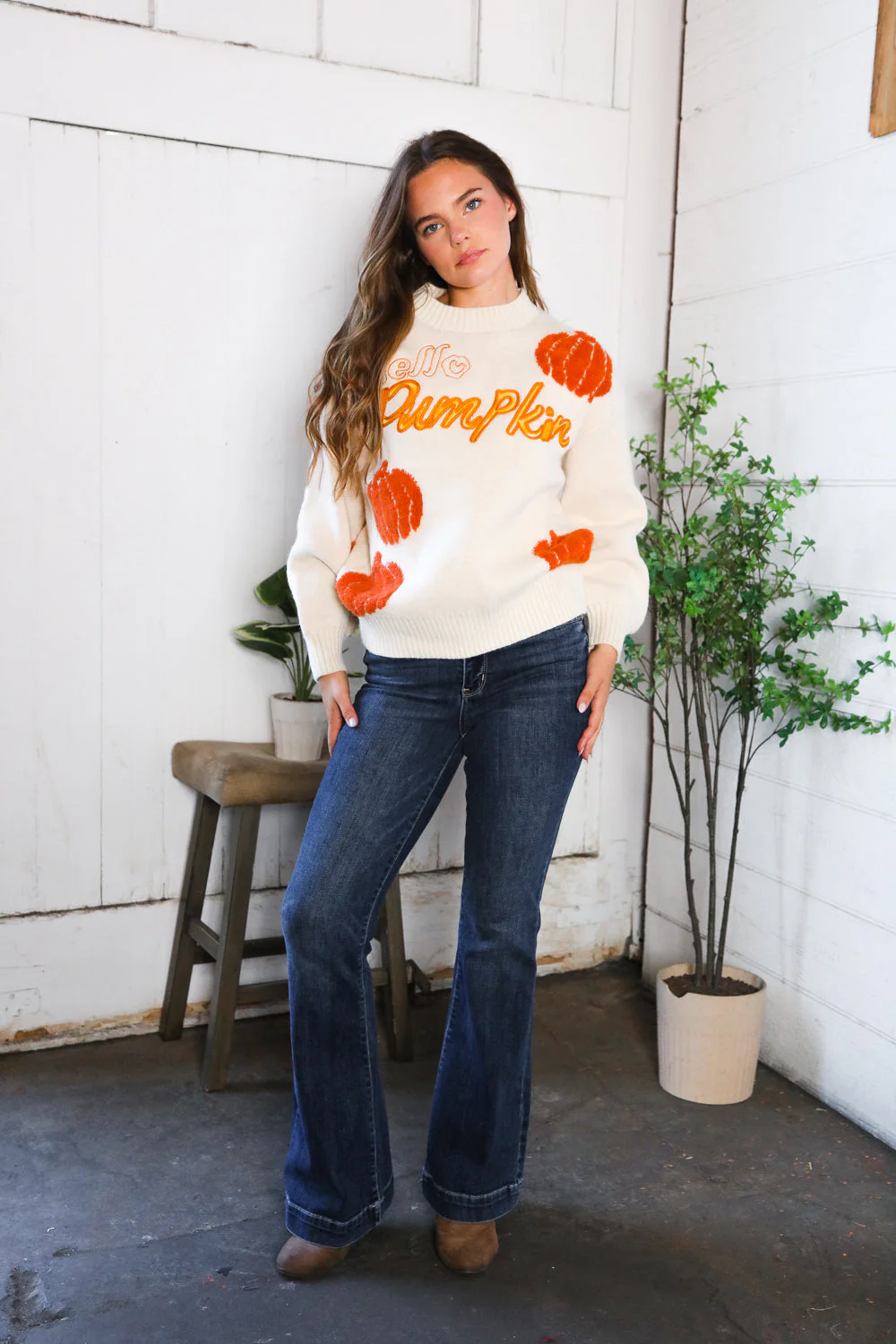 Hello Gourd-geous Pumkin Patch Pullover - Image 3