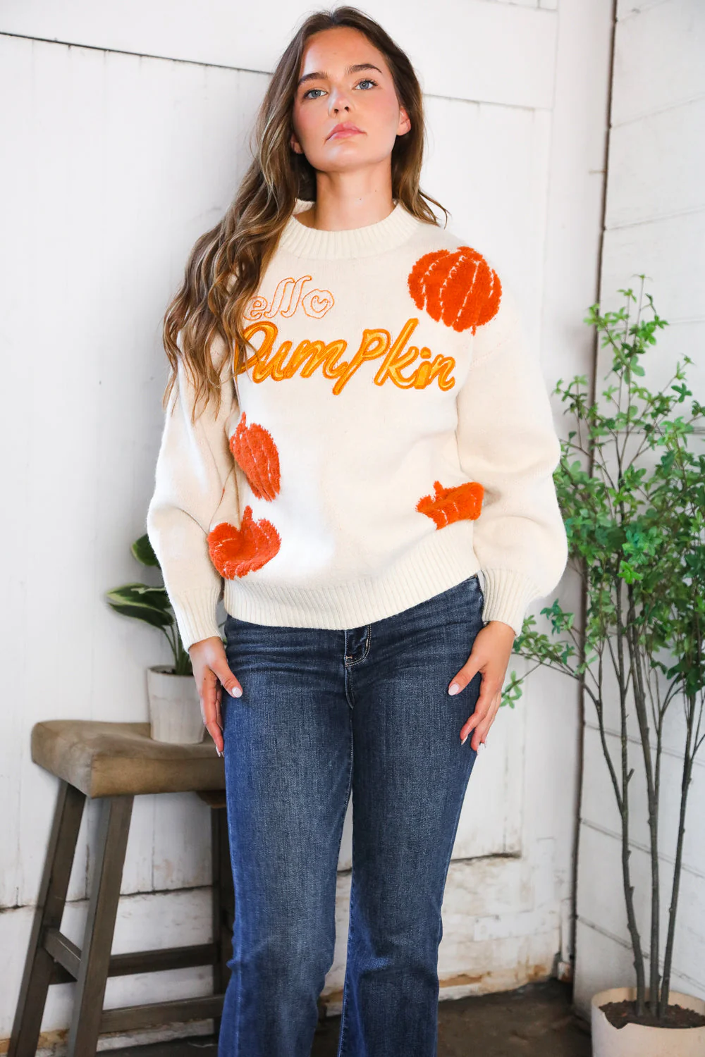 Hello Gourd-geous Pumkin Patch Pullover - Image 5