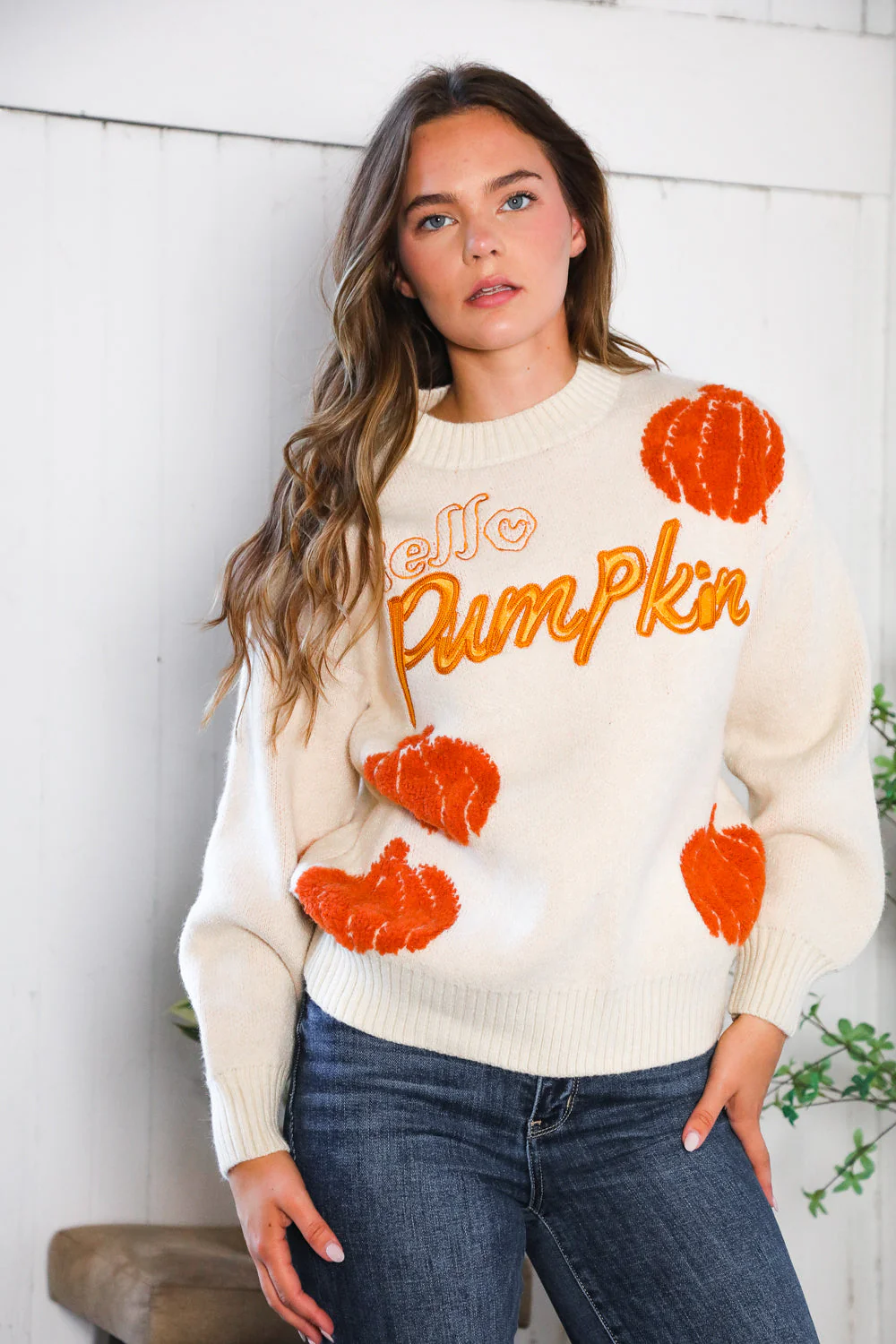 Hello Gourd-geous Pumkin Patch Pullover - Image 6