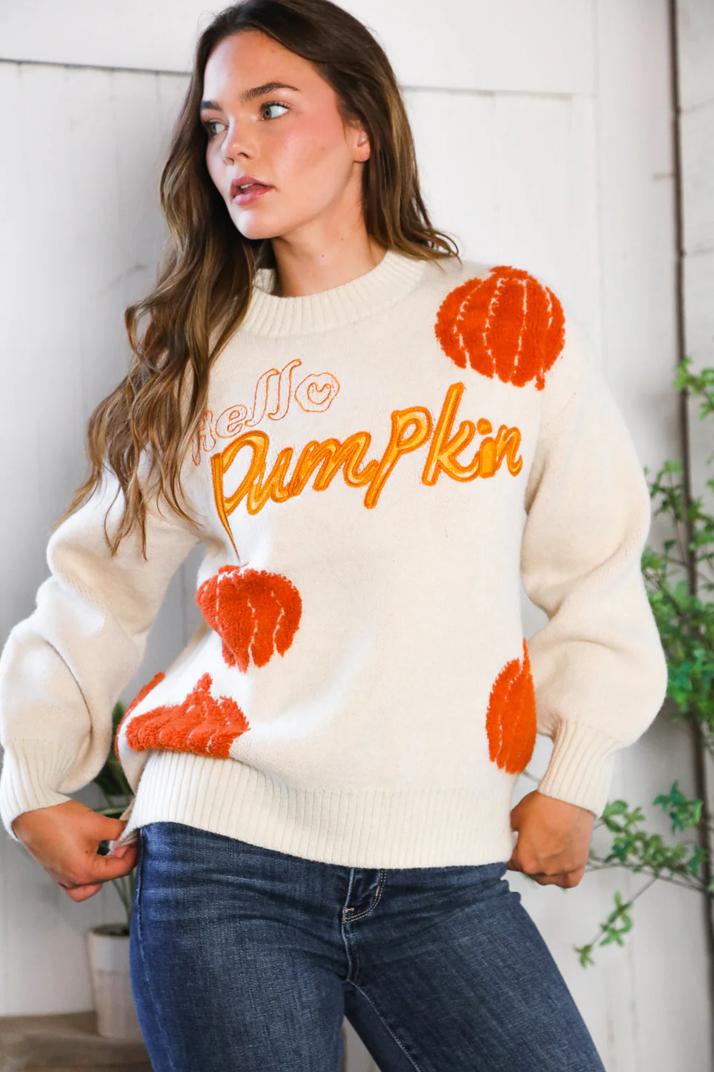 Hello Gourd-geous Pumkin Patch Pullover - Image 7