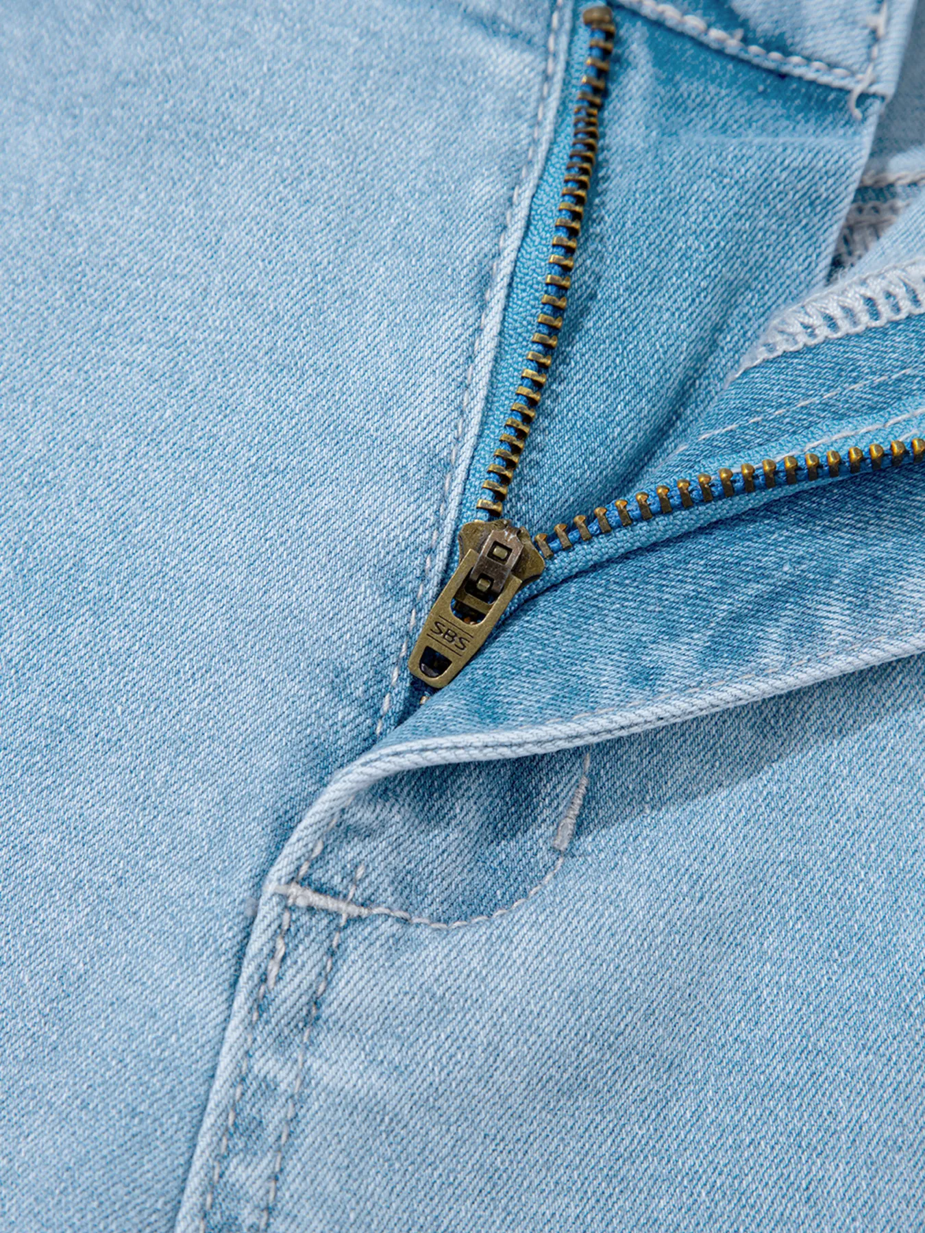 High Rise Barrel Relaxed Patch Pocket Jeans - Image 6
