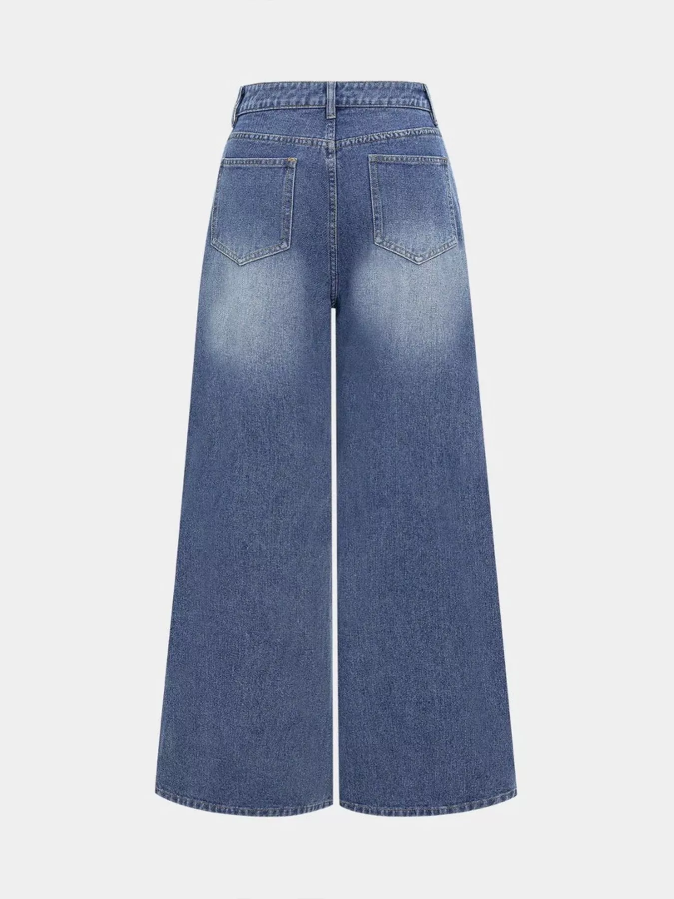 High Waist Wide Leg Jeans - Image 2