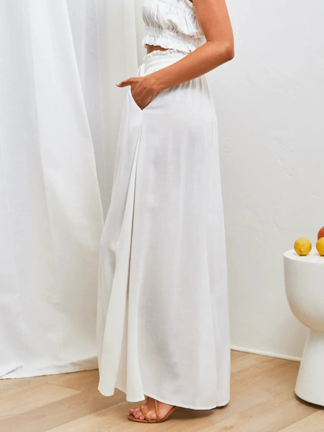High Waist Wide Leg Pants - Image 7