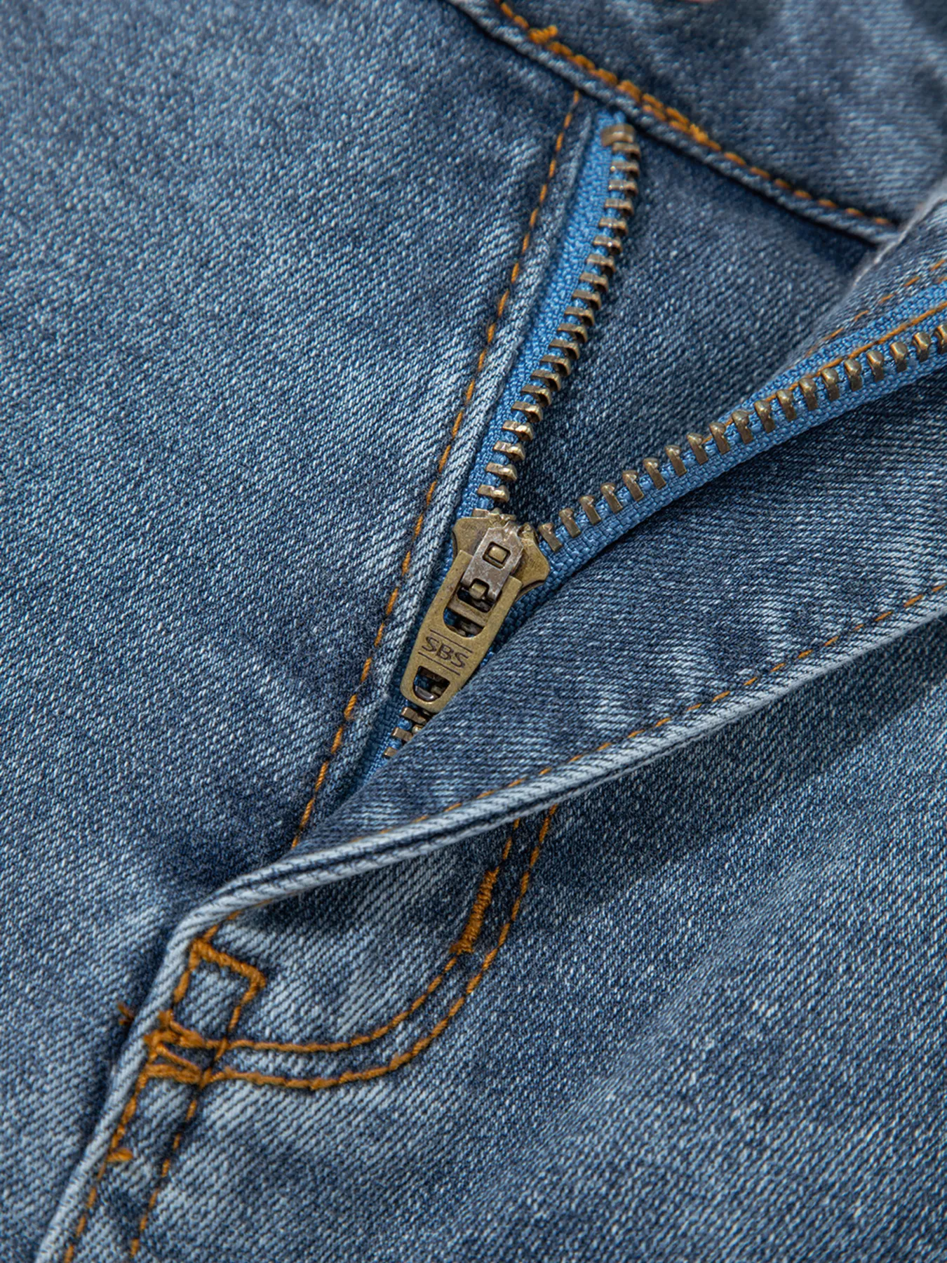 High-Waisted Flare Jeans with Seam Detail - Image 10