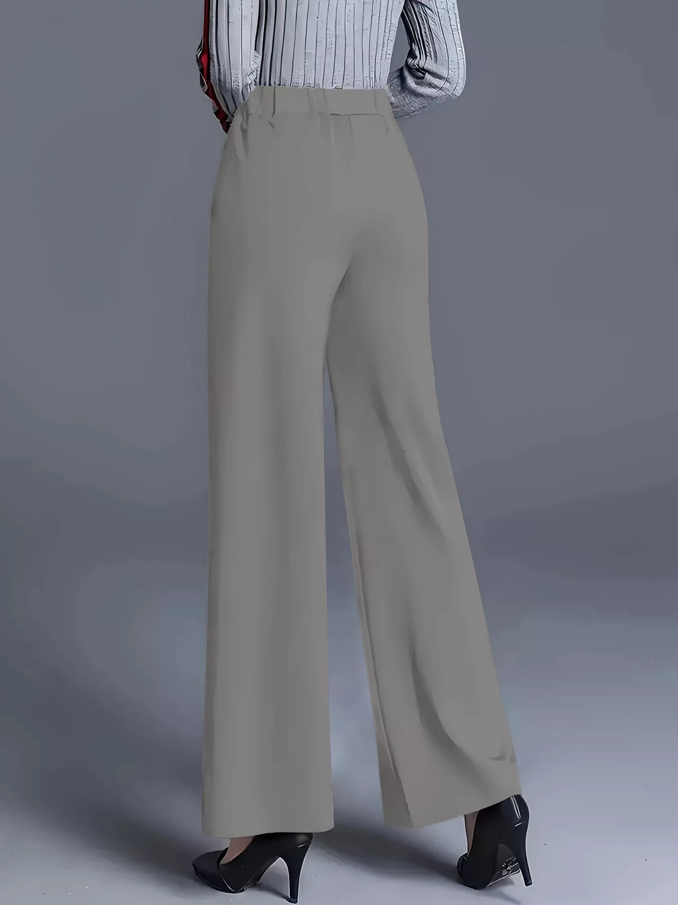 High-Waisted Wide Leg Pants - Image 15
