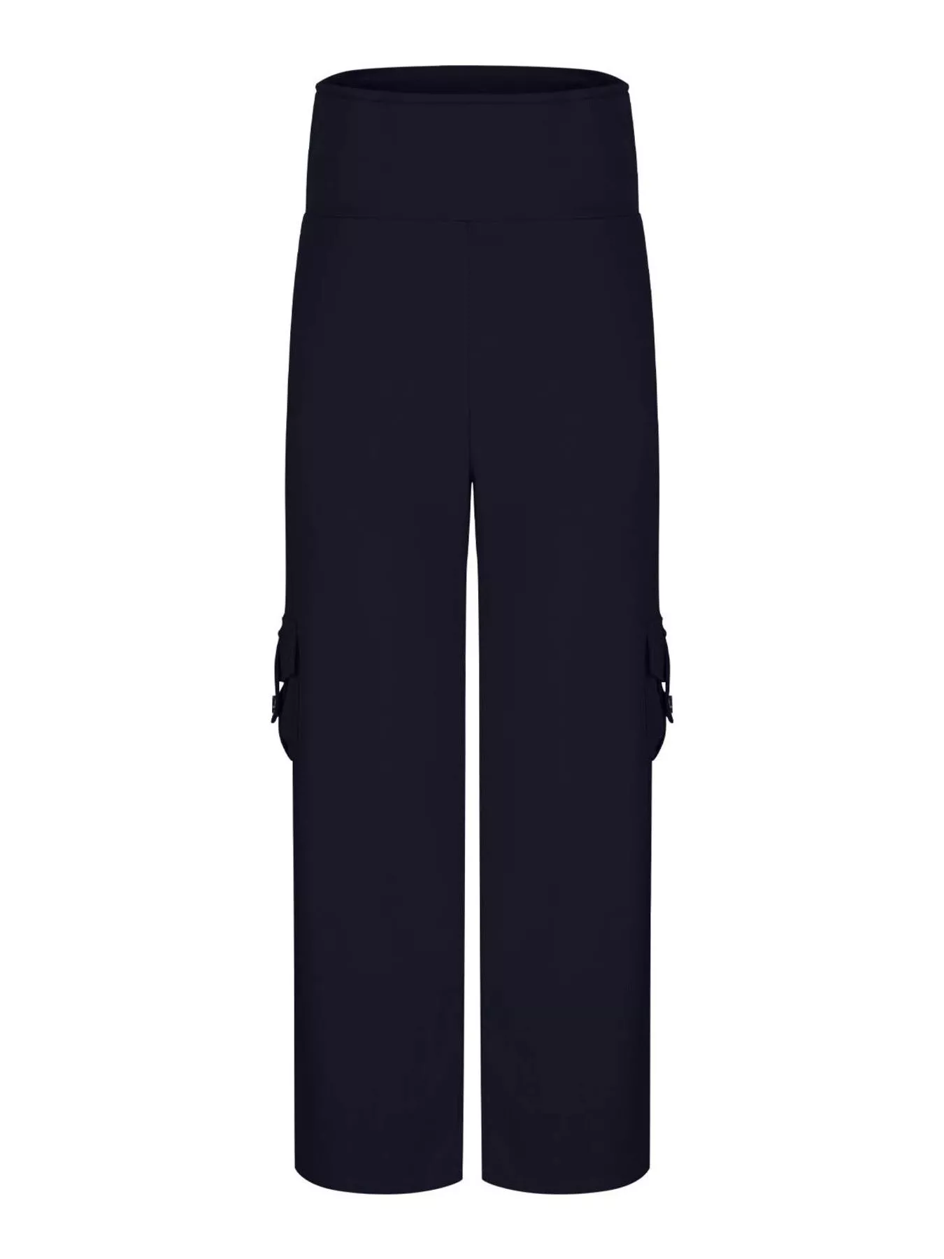 High-Waisted Yoga Pants with Pockets - Image 2