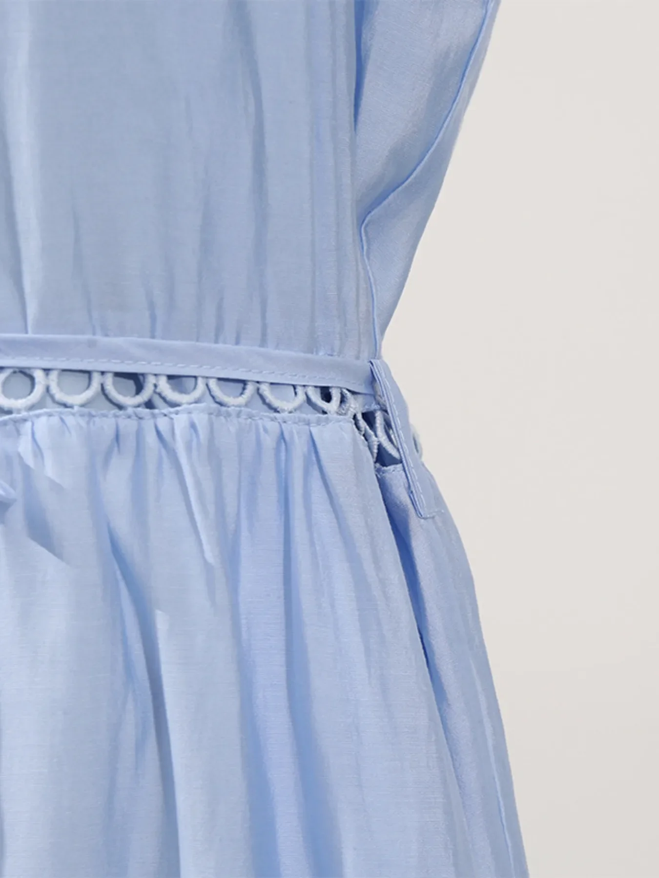 Hollow Out Sleeveless Midi Dress - Image 14