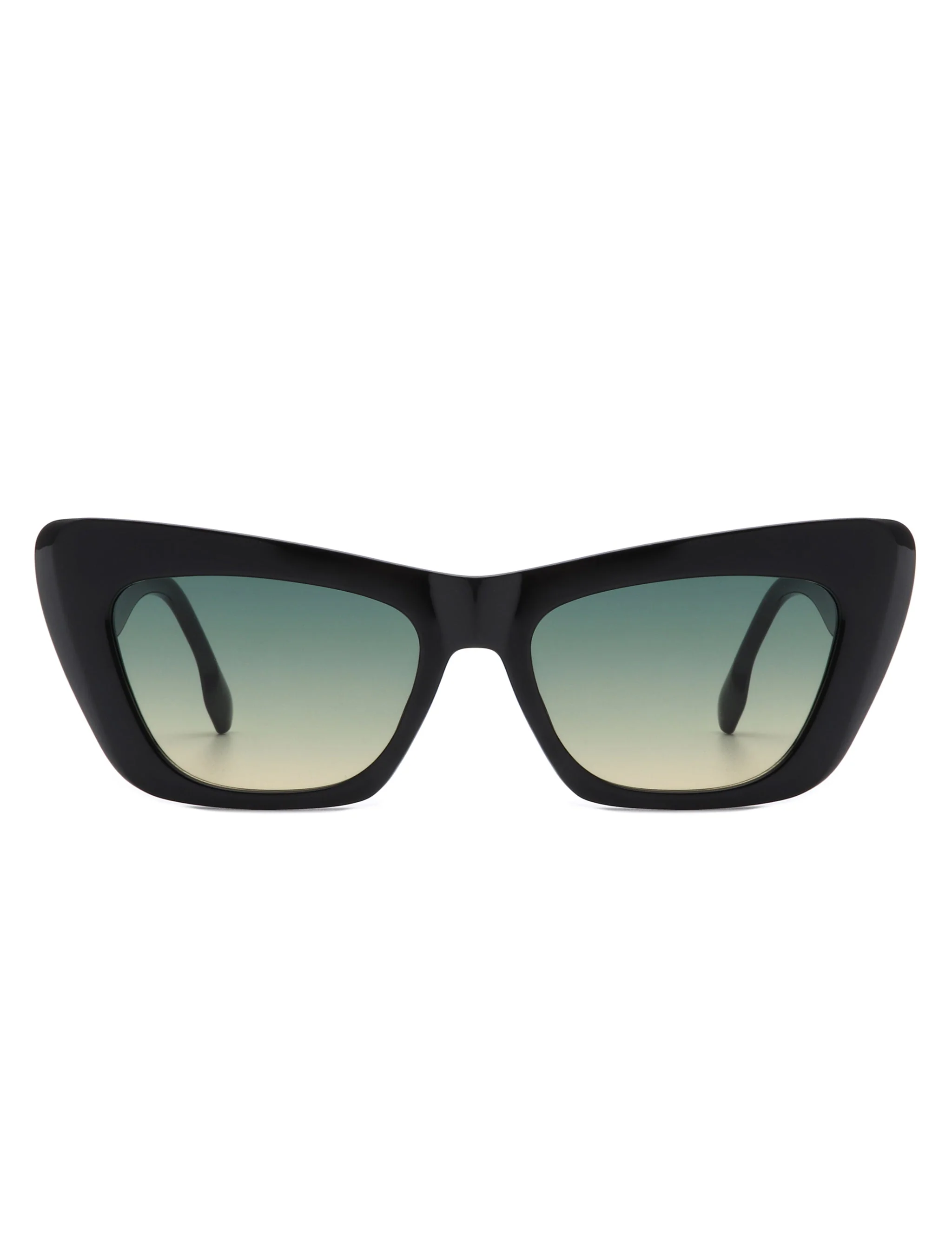 Hush - Chic Retro Tinted Cat Eye Women's Fashion Square Sunglasses - Image 6