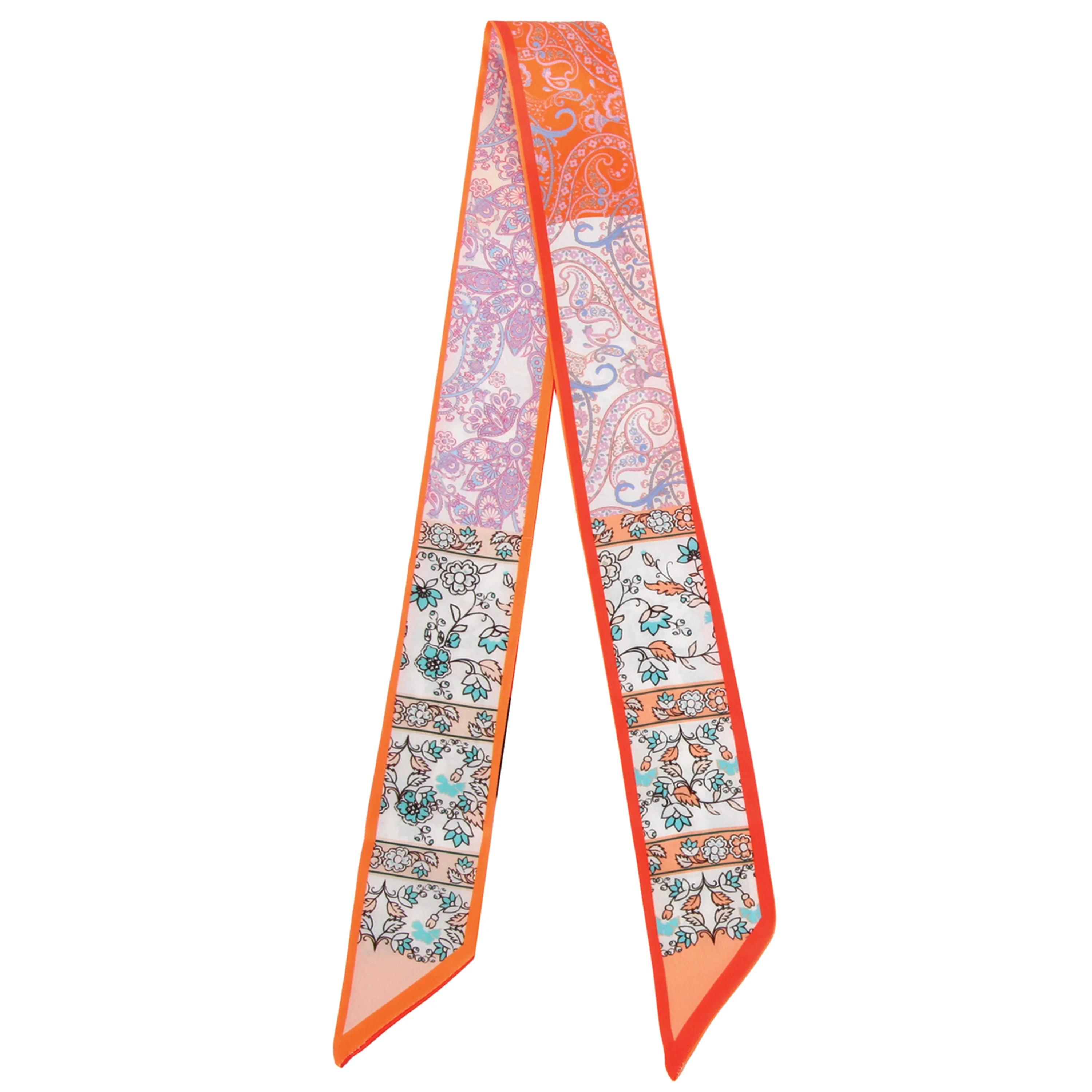 Icon Pattern Skinny Scarf - Image 4