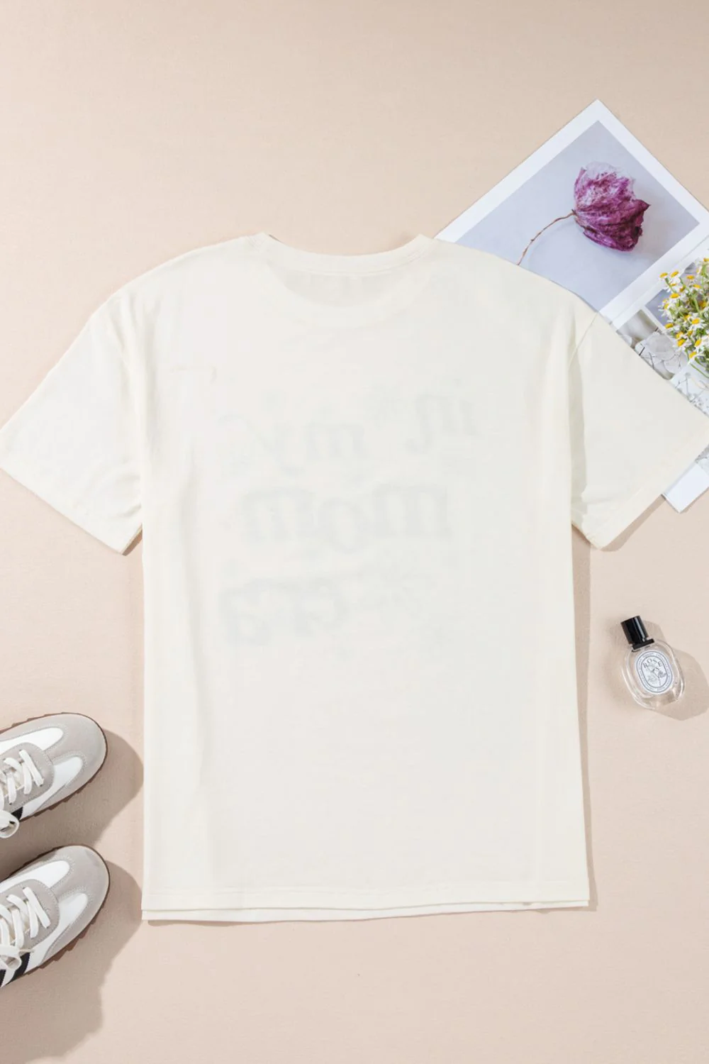 IN MY MOM ERA Round Neck Short Sleeve T-Shirt - Image 5