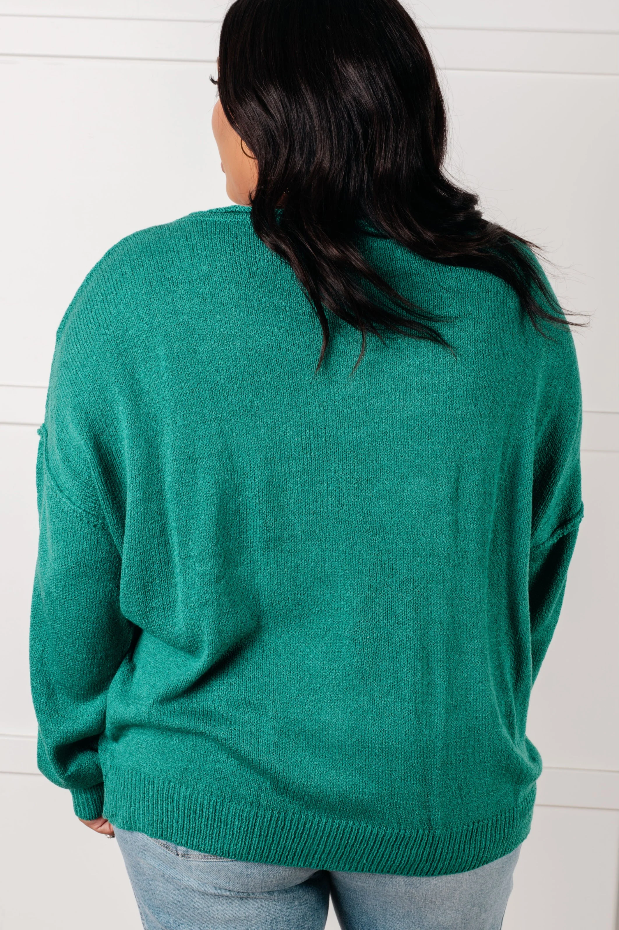 In Stitches Drop Shoulder Sweater - Image 8
