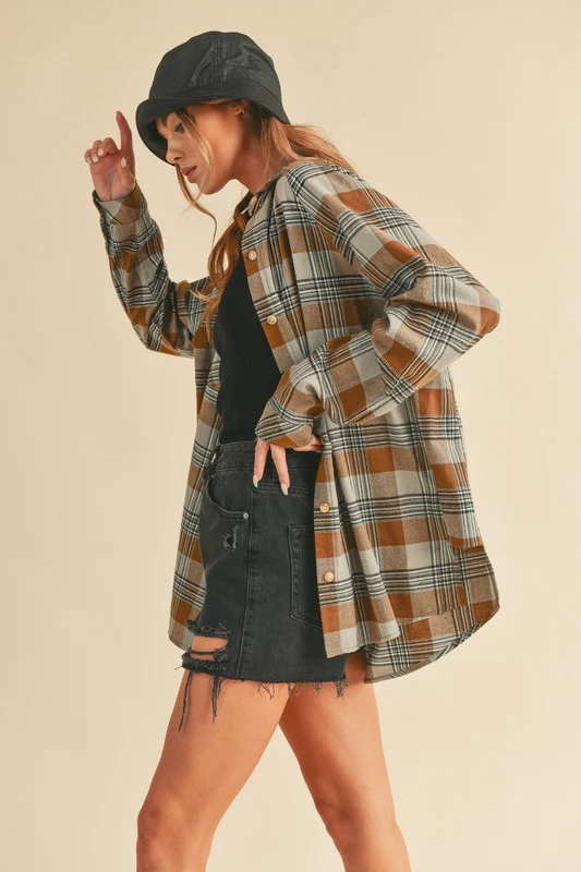Jocia Plaid Flannel Shirt - Image 19
