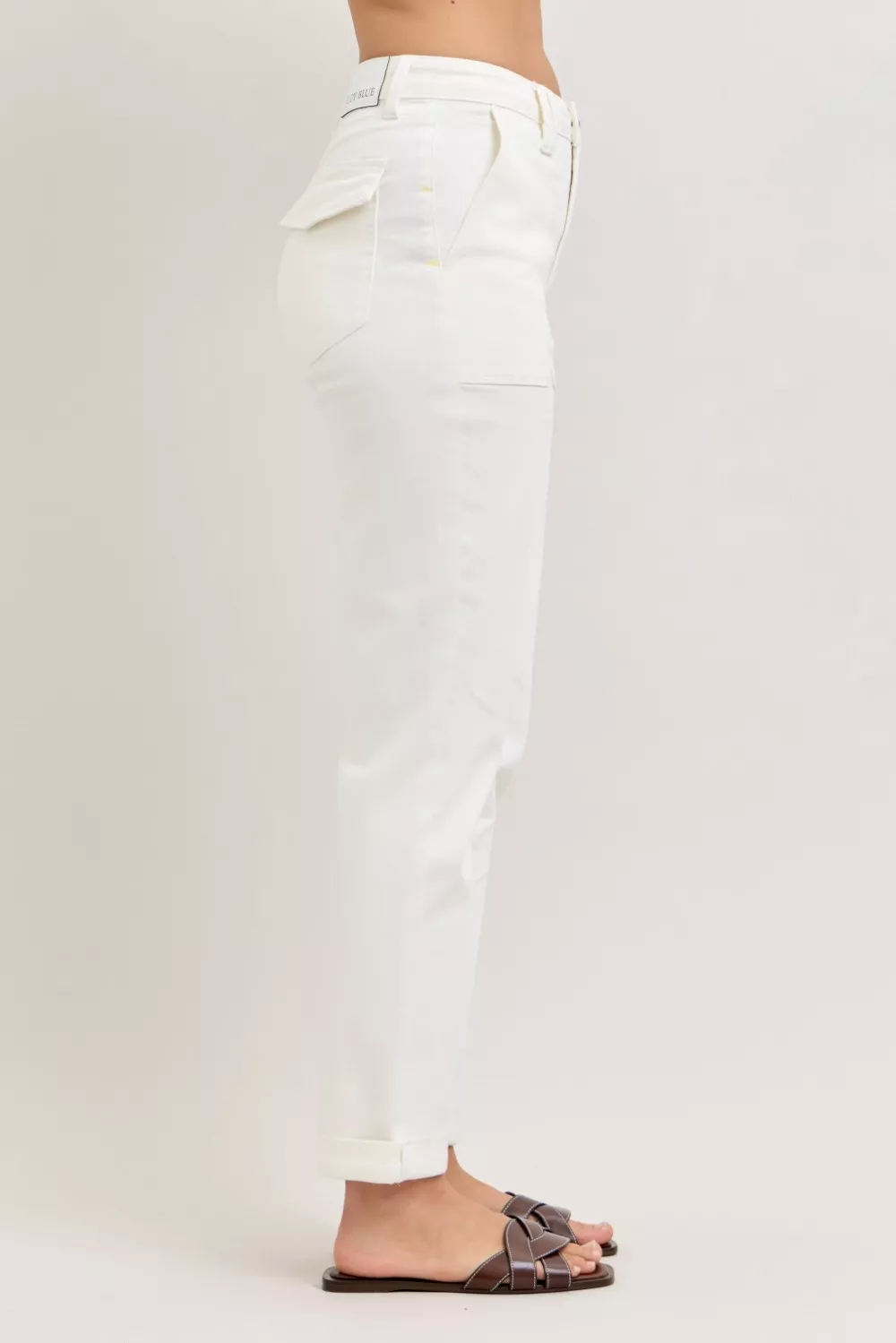 Judy Blue High Waist Jeans with Patch Pockets - Image 2