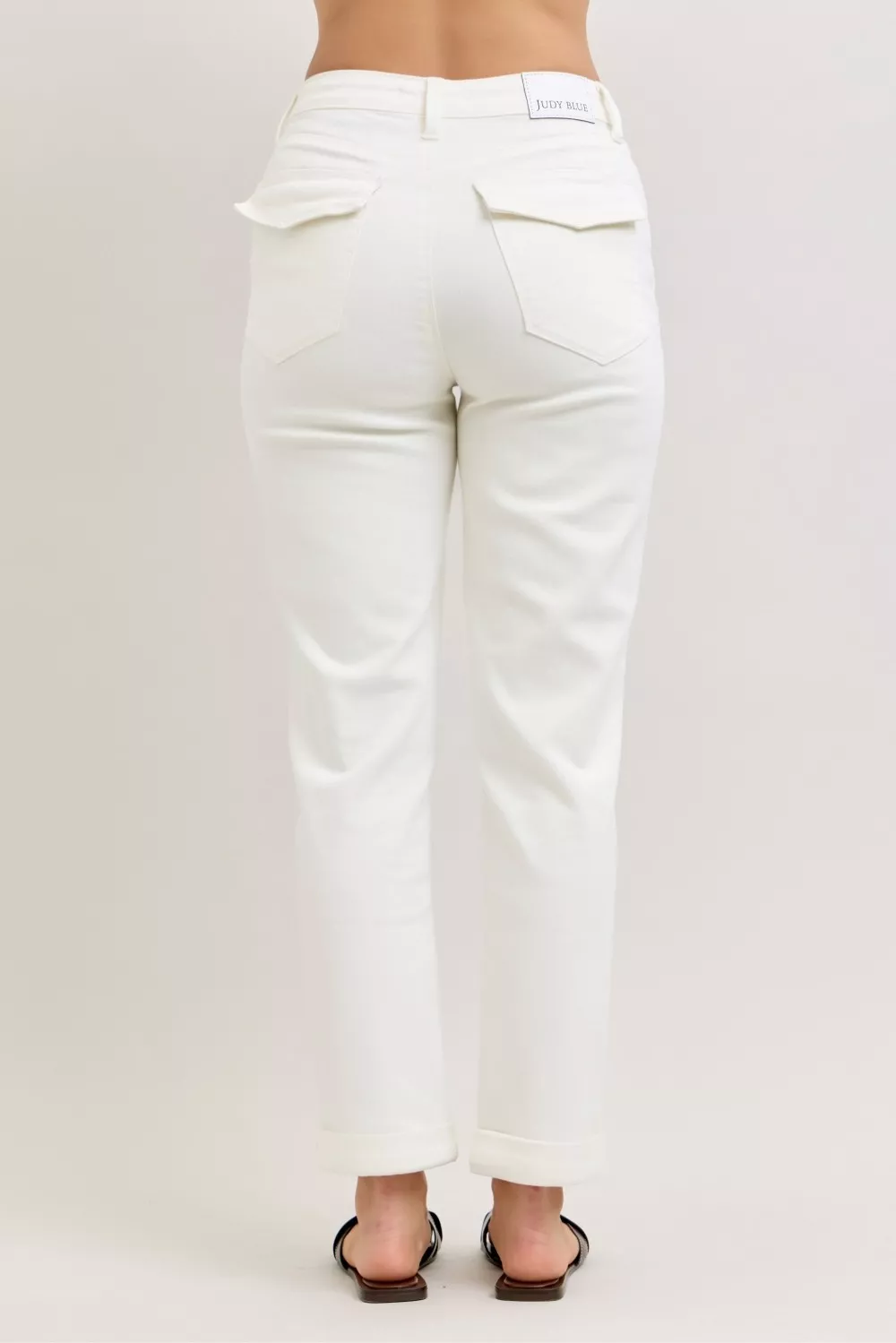 Judy Blue High Waist Jeans with Patch Pockets - Image 4