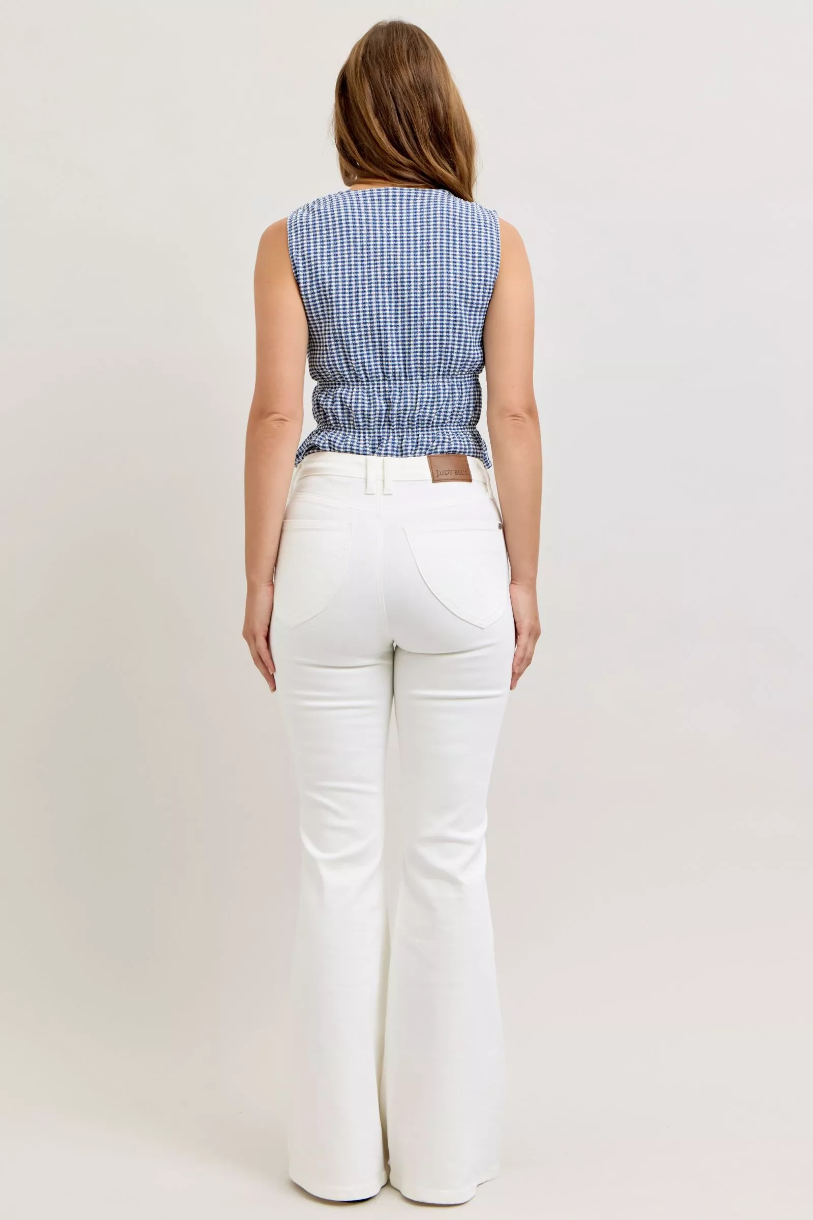 Judy Blue High-Waisted Tummy Control Flare Jeans - Image 8