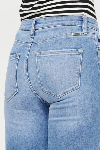 Kancan Distressed Cat's Whiskers Button Fly Jeans - Image 6