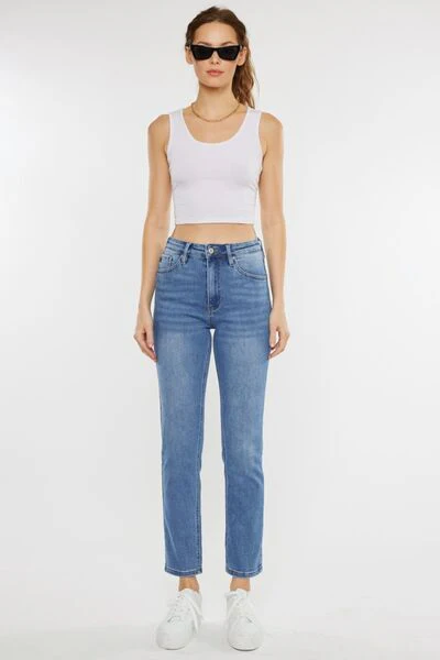 Kancan Full Size Cat's Whiskers High Waist Jeans - Image 11