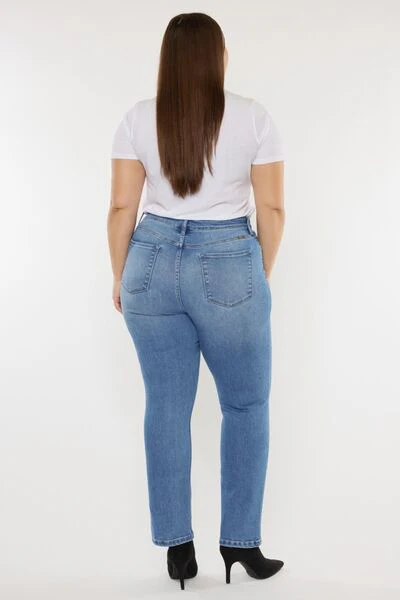 Kancan Full Size Cat's Whiskers High Waist Jeans - Image 4