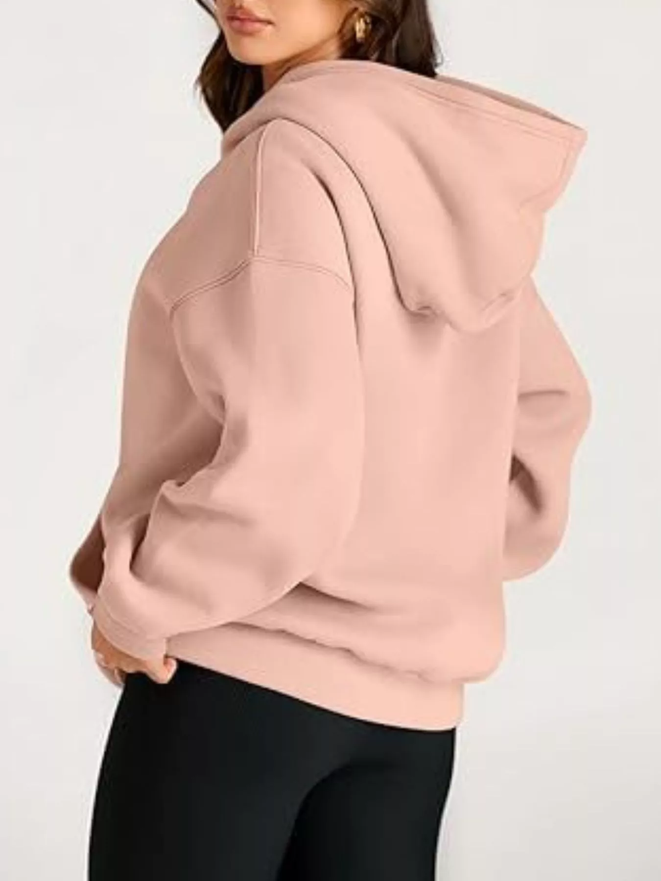 Kangaroo Pocket Long Sleeve Hoodie - Image 18