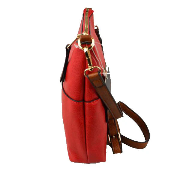 Kaylee Soft PU Vegan Leather 2 in 1 Tote Crossbody Bag - Image 16