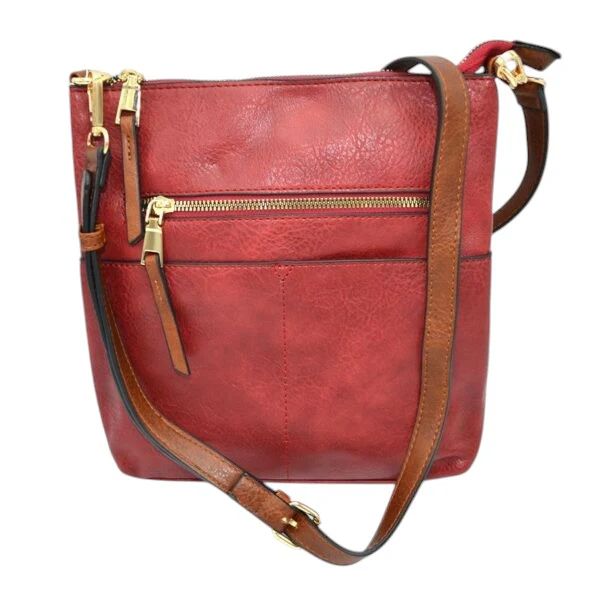 Kaylee Soft PU Vegan Leather 2 in 1 Tote Crossbody Bag - Image 18