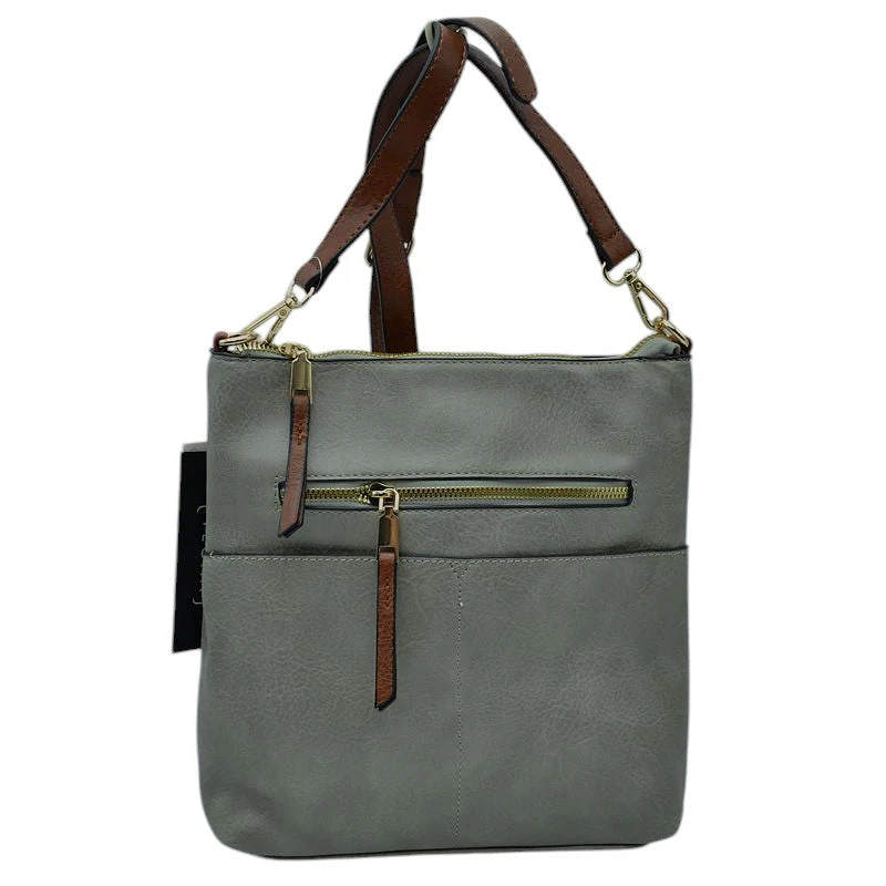 Kaylee Soft PU Vegan Leather 2 in 1 Tote Crossbody Bag - Image 23