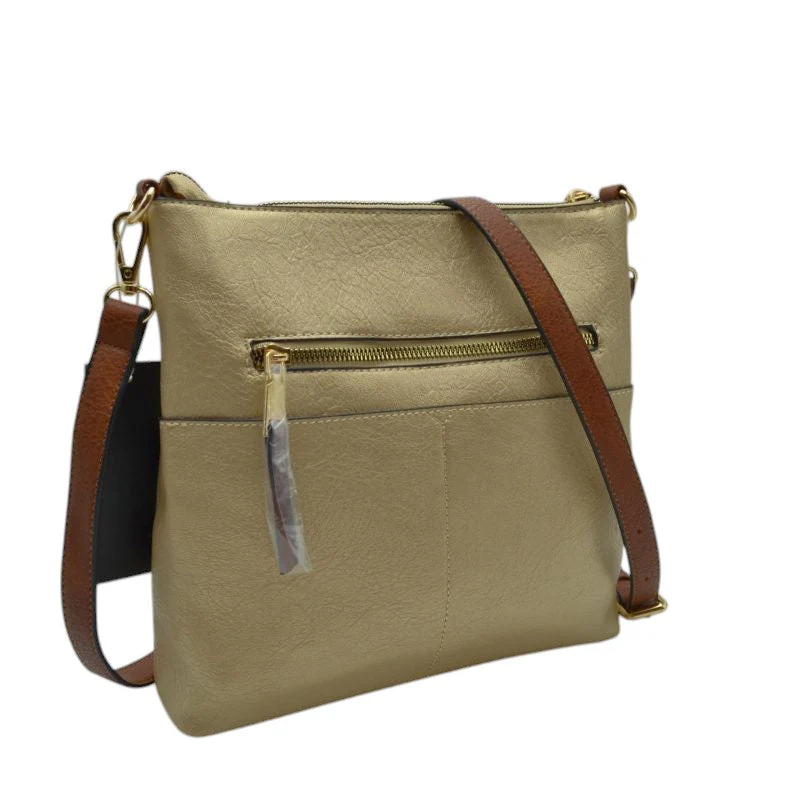 Kaylee Soft PU Vegan Leather 2 in 1 Tote Crossbody Bag - Image 24