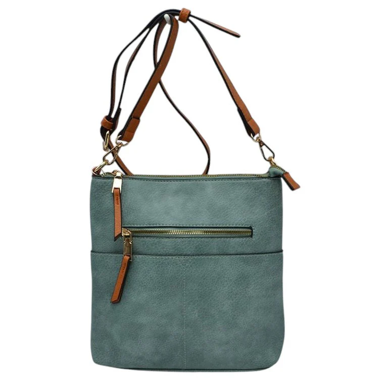 Kaylee Soft PU Vegan Leather 2 in 1 Tote Crossbody Bag - Image 31