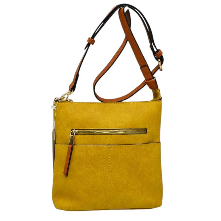 Kaylee Soft PU Vegan Leather 2 in 1 Tote Crossbody Bag - Image 33