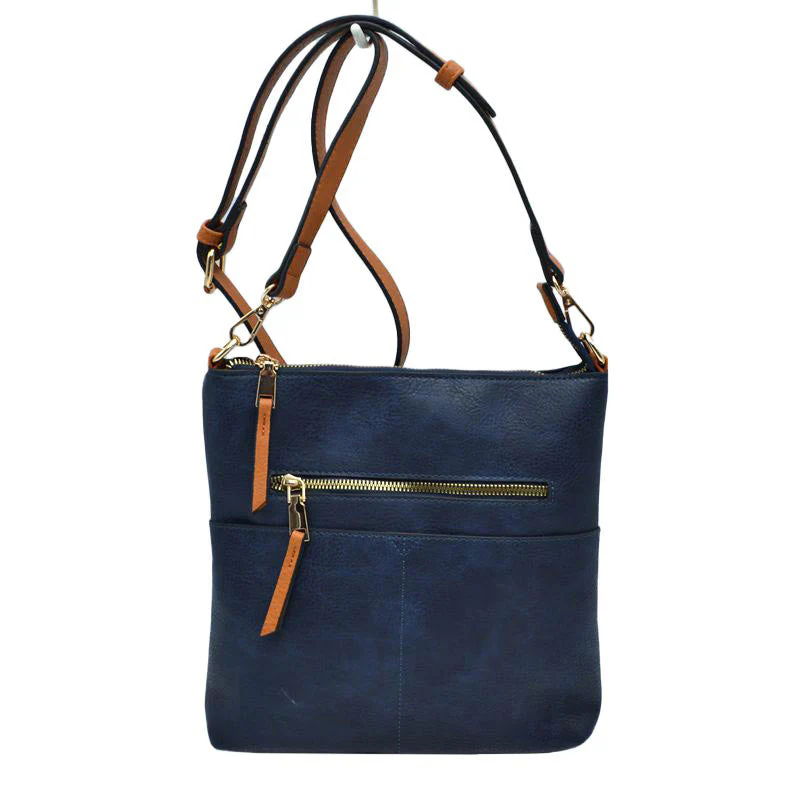 Kaylee Soft PU Vegan Leather 2 in 1 Tote Crossbody Bag - Image 8